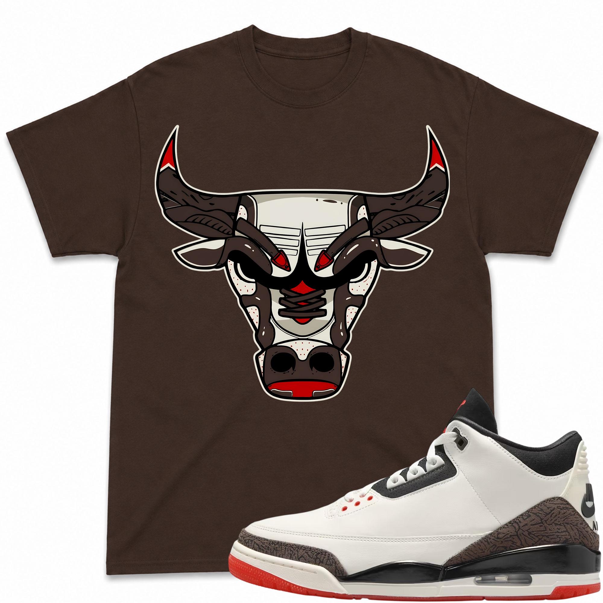 BULL!   Shirt To Match Jordan 3 World's Best Dad