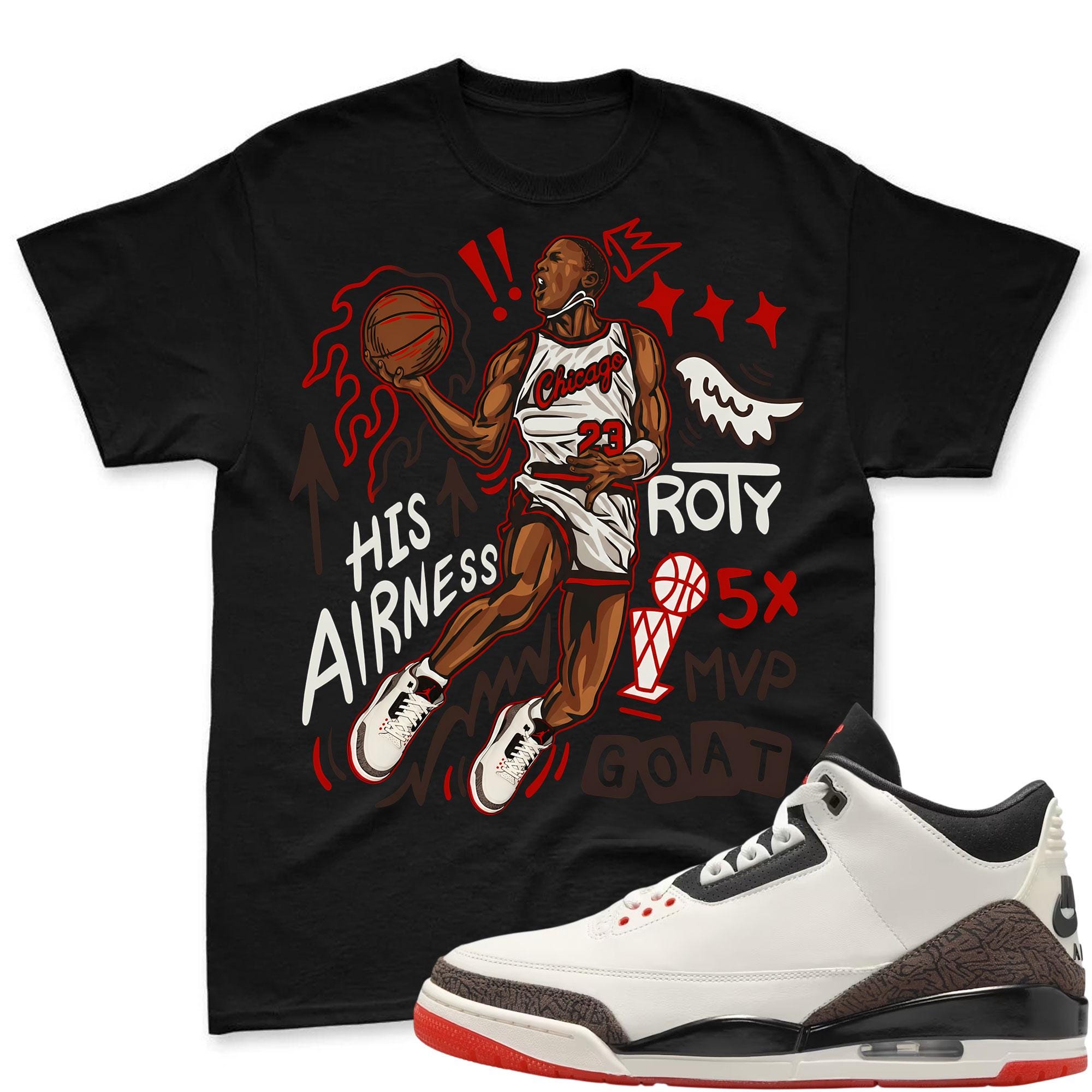 MJ 23! Shirt To Match Jordan 3 World's Best Dad