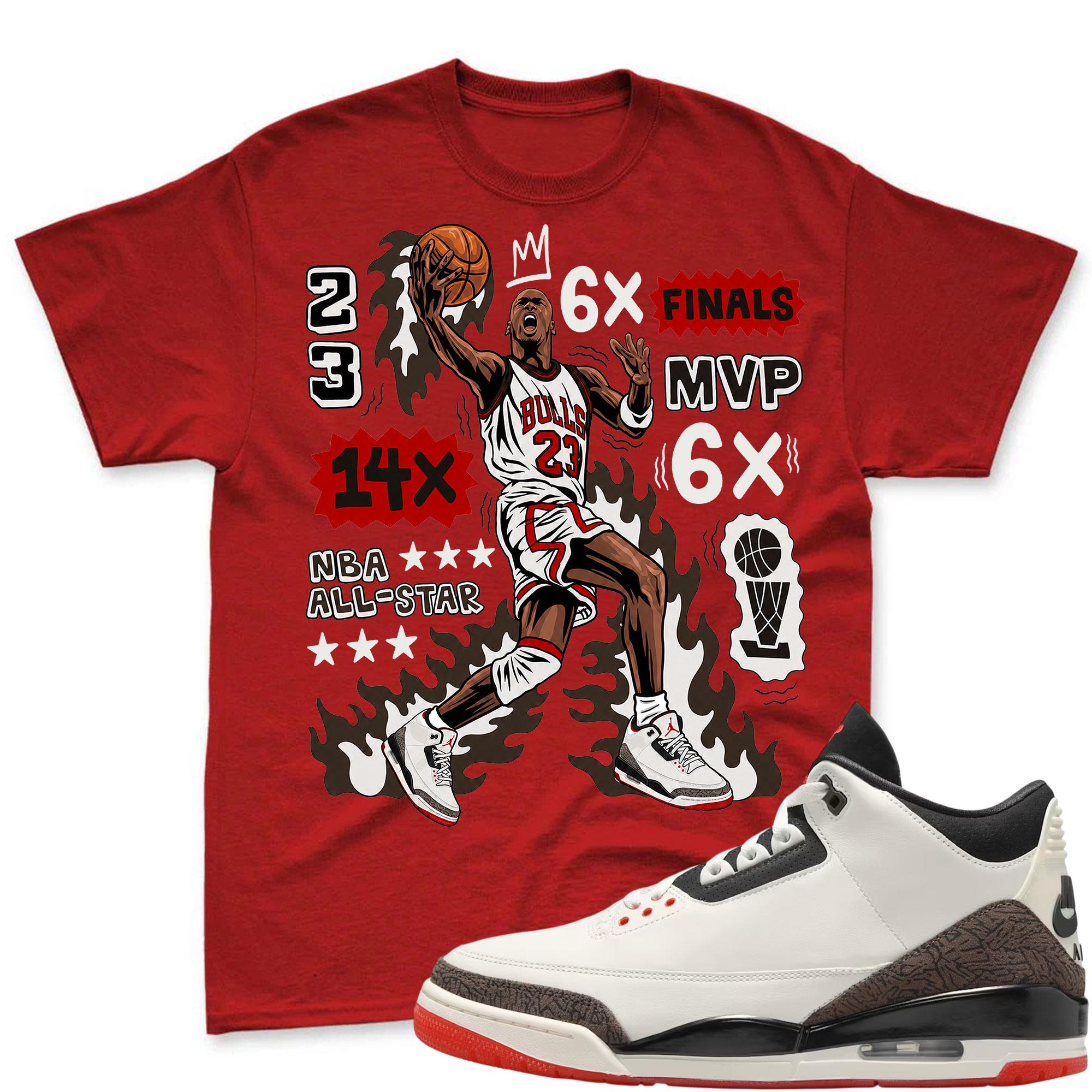 MJ FLAIR! Shirt To Match Jordan 3 World's Best Dad