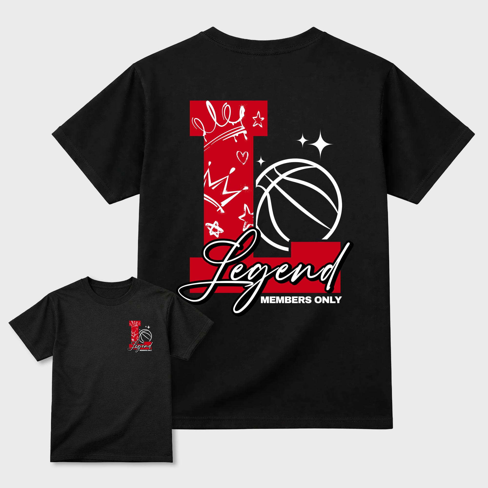 Legend Sneaker Tees - Air Jordan 13 University Red