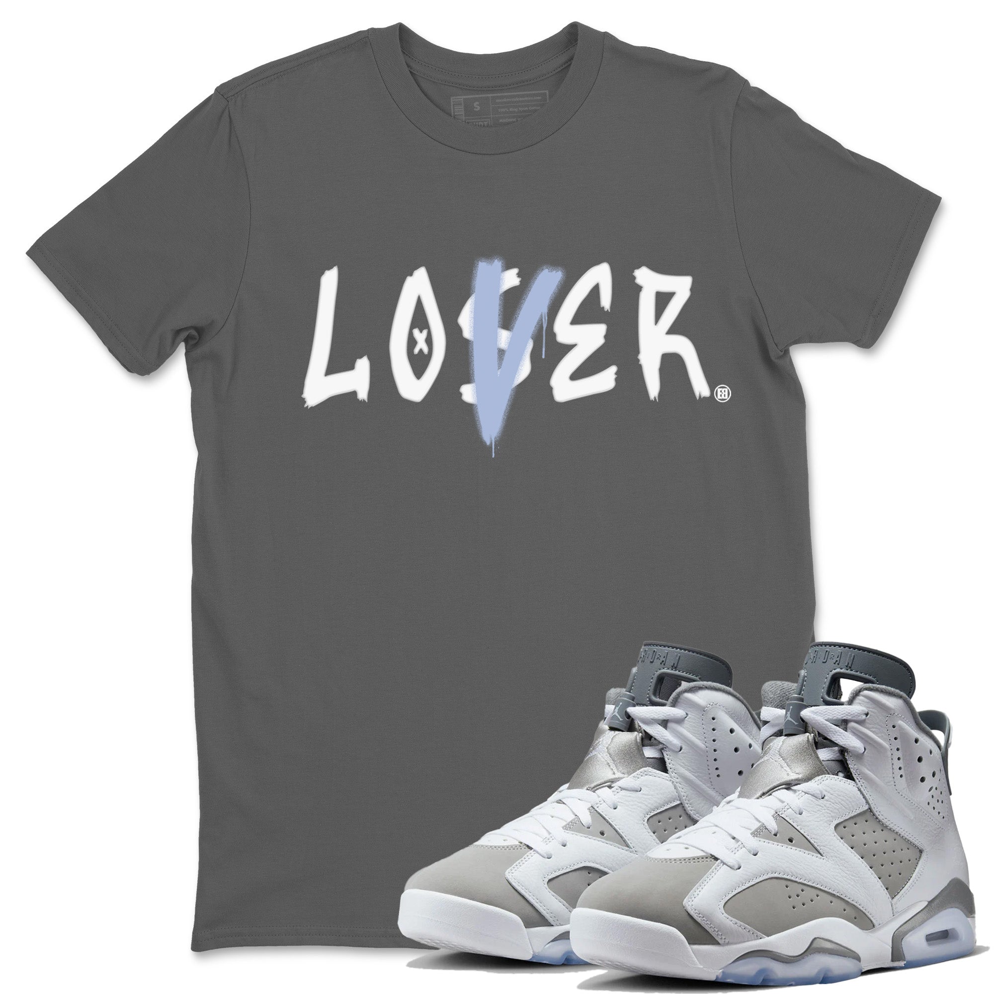 Loser Lover Unisex Tops - Air Jordan 6 Cool Grey