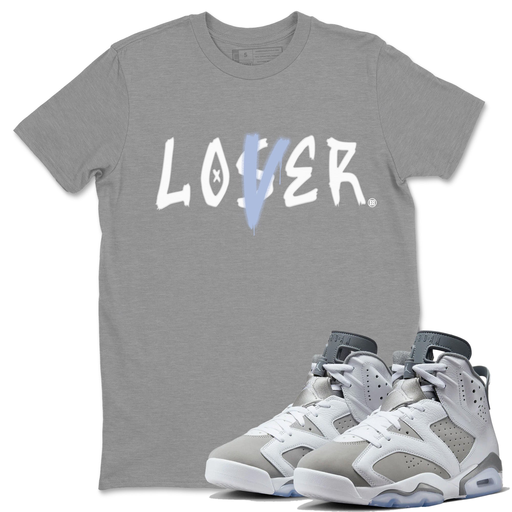 Loser Lover Unisex Tops - Air Jordan 6 Cool Grey