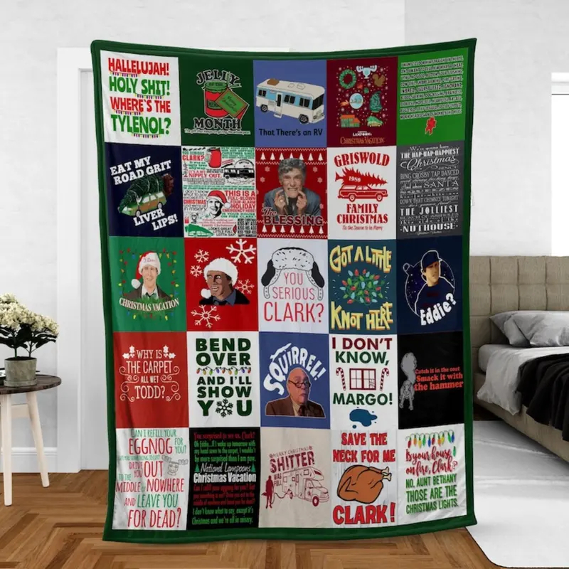 Christmas Vacation Premium Fleece M.S. Blanket