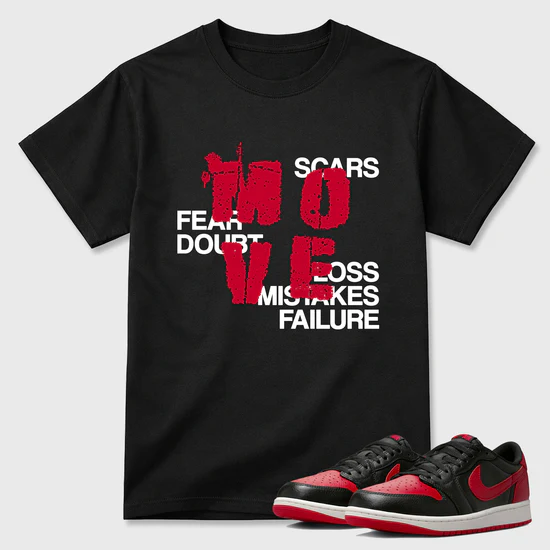 Move  Sneaker Tees - Air Jordan 1 Banned