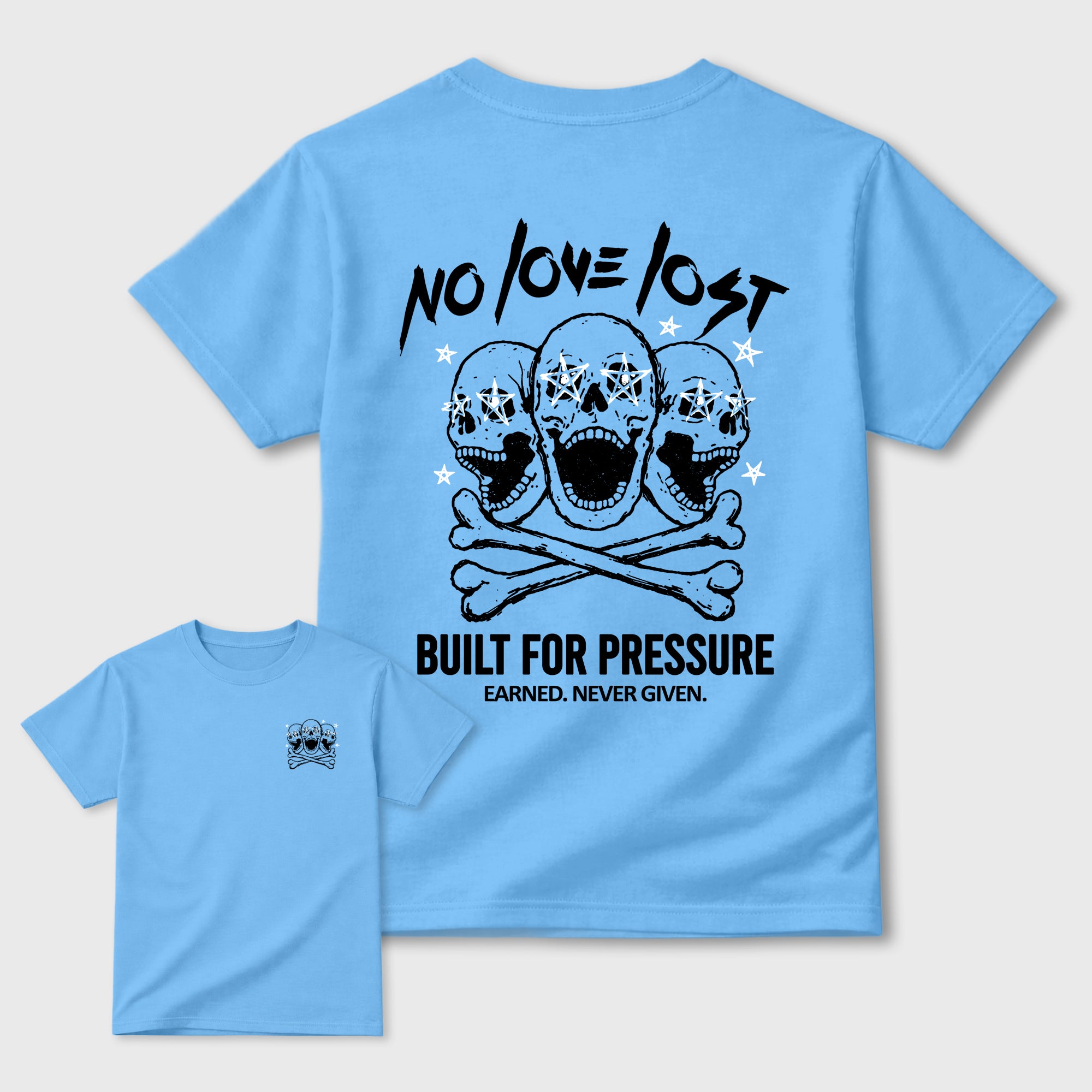 No Love Lost Sneaker Tees - Air Jordan 14 University Blue