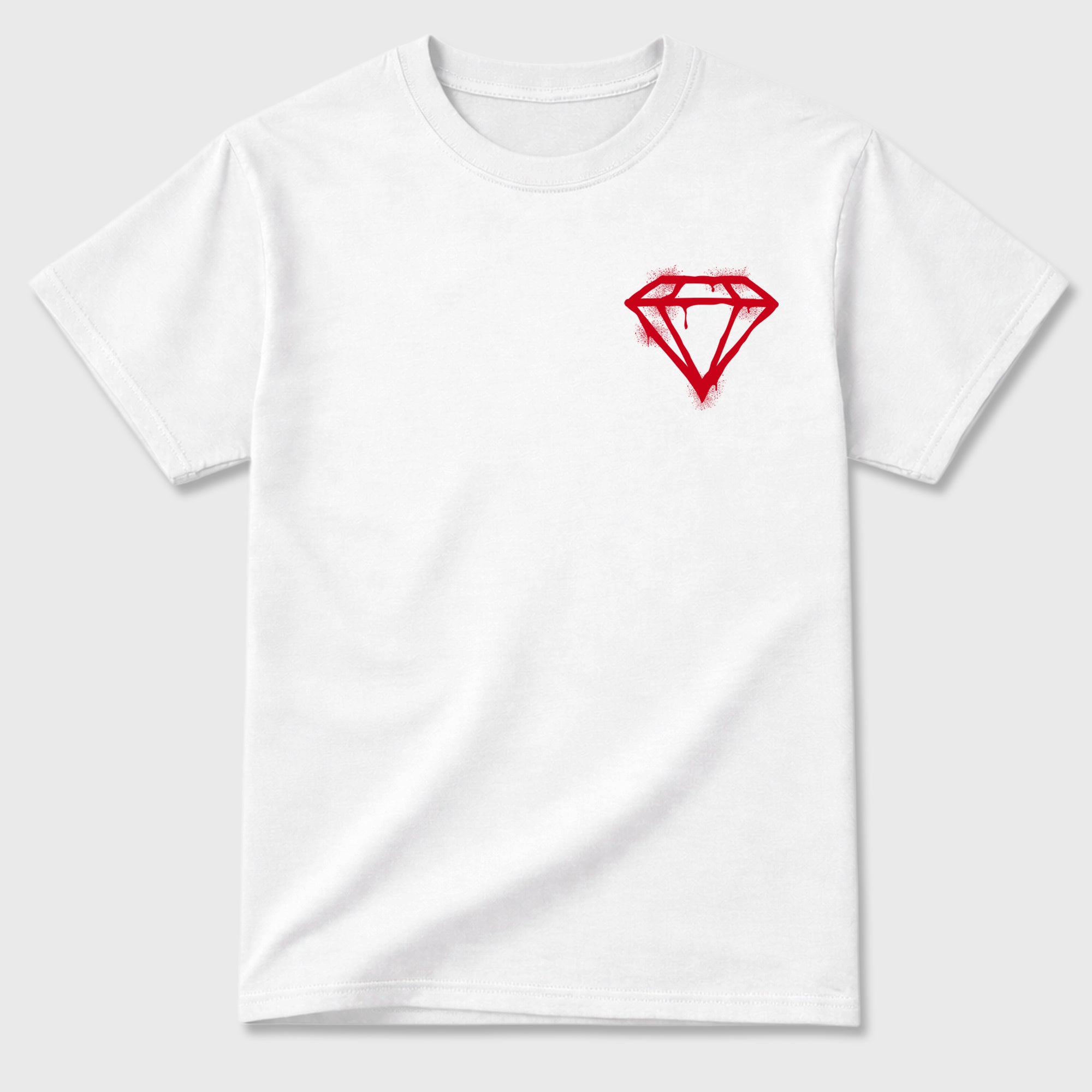 Pressure Makes Diamonds Sneaker Tees - Air Jordan 13 University Red