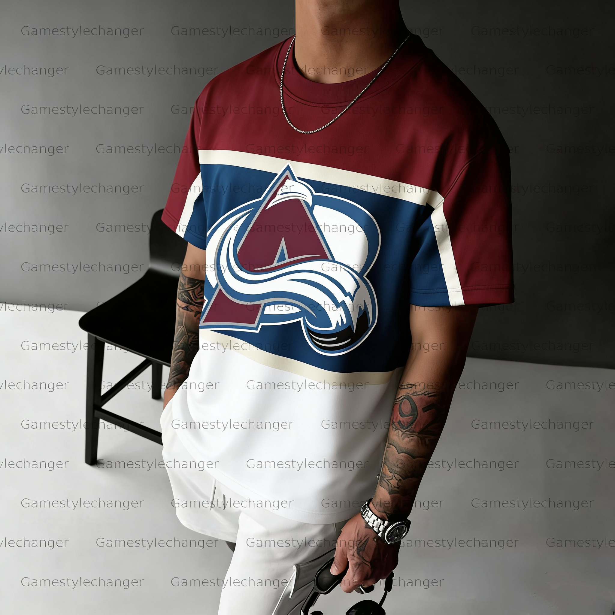 Unisex  "Colorado Avalanche"  Inspired Trendy T-shirt