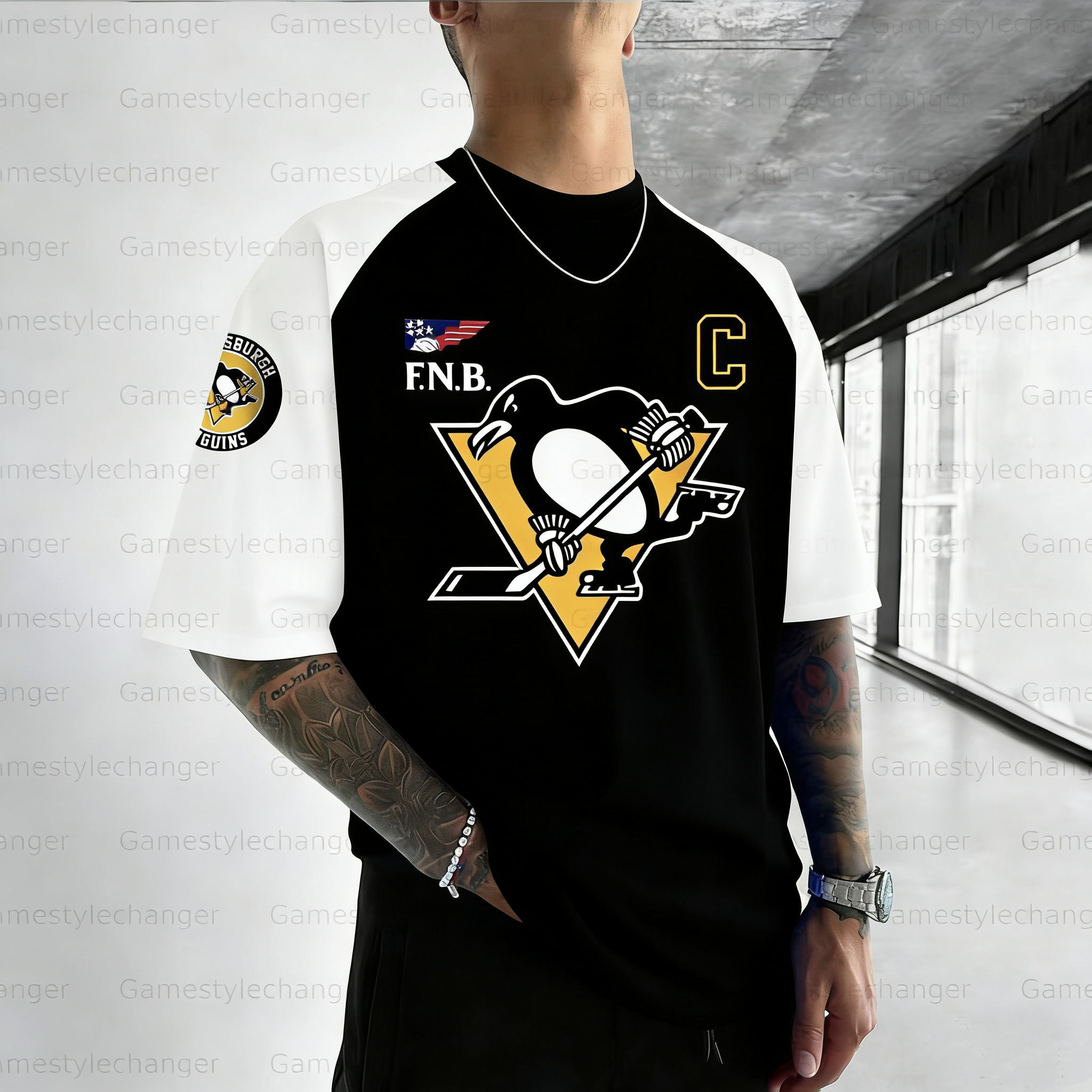 Unisex  "Pittsburgh Penguins"  Inspired Trendy T-shirt