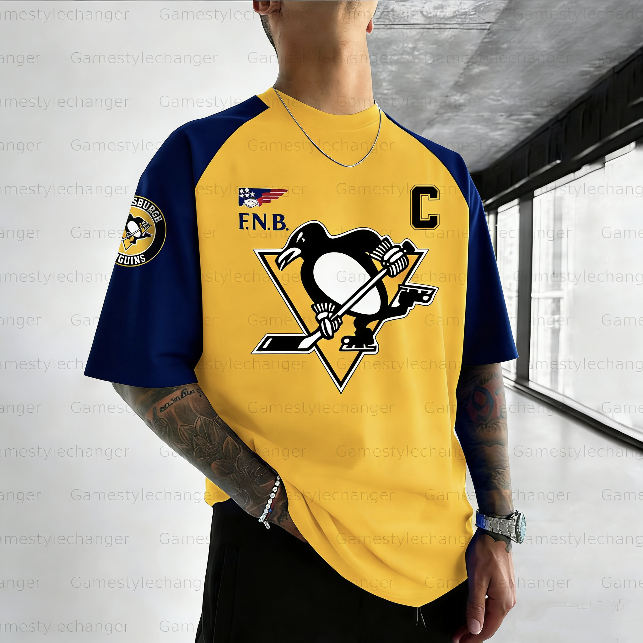Unisex  "Pittsburgh Penguins"  Inspired Trendy T-shirt
