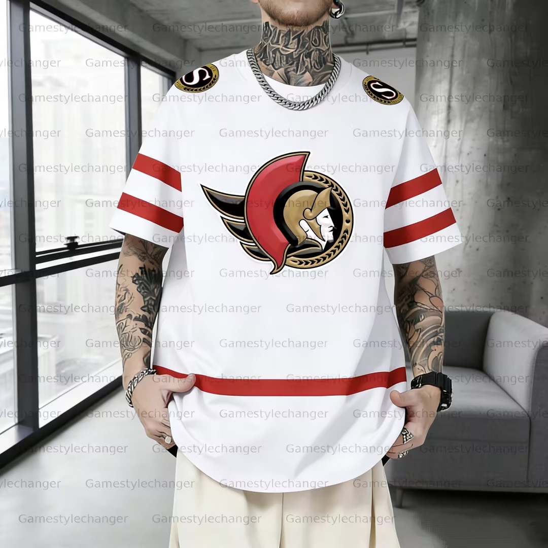 Unisex  "Ottawa Senators  "  Inspired Trendy T-shirt