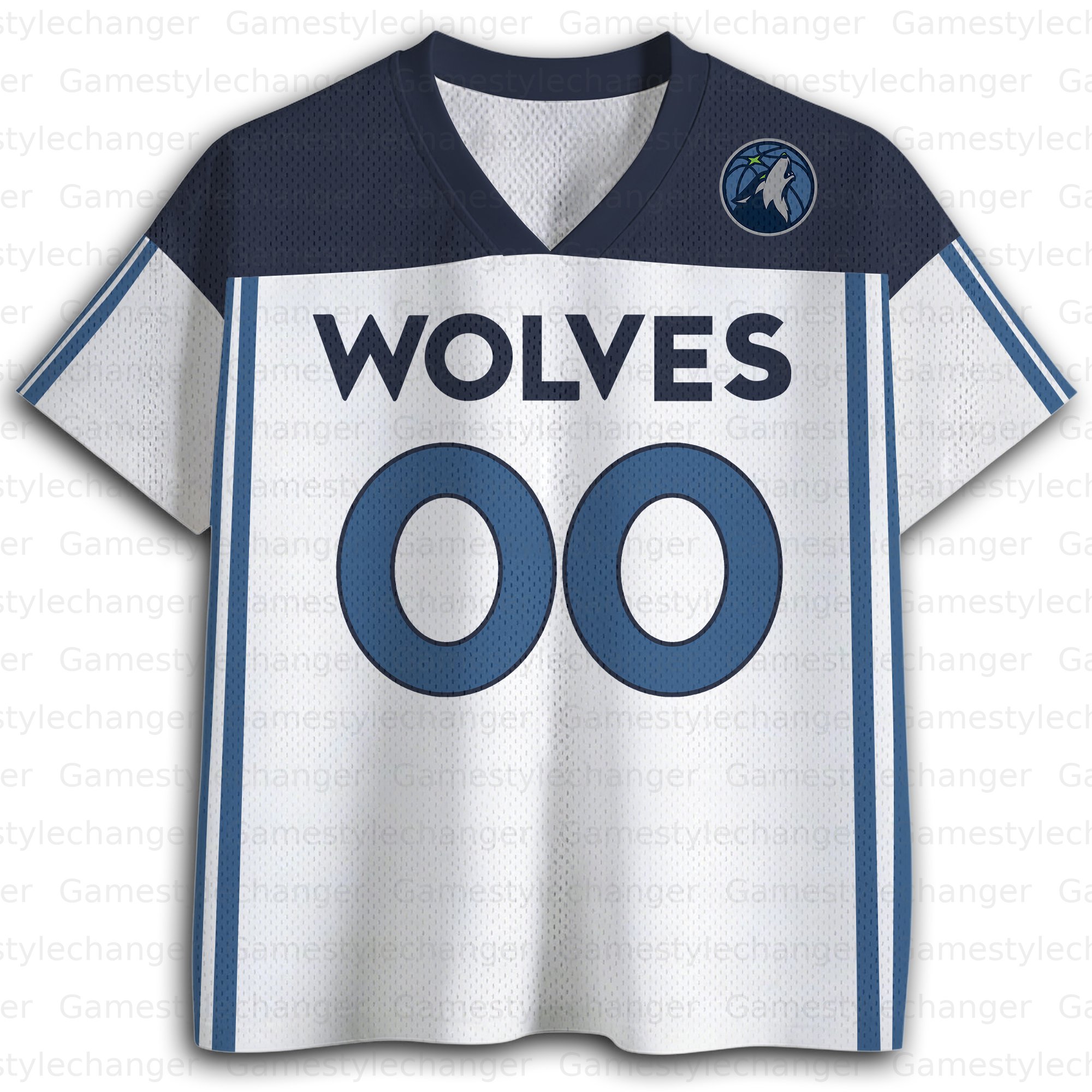 Unisex "Minnesota Timberwolves“ Fishnet Eyelet T-shirt