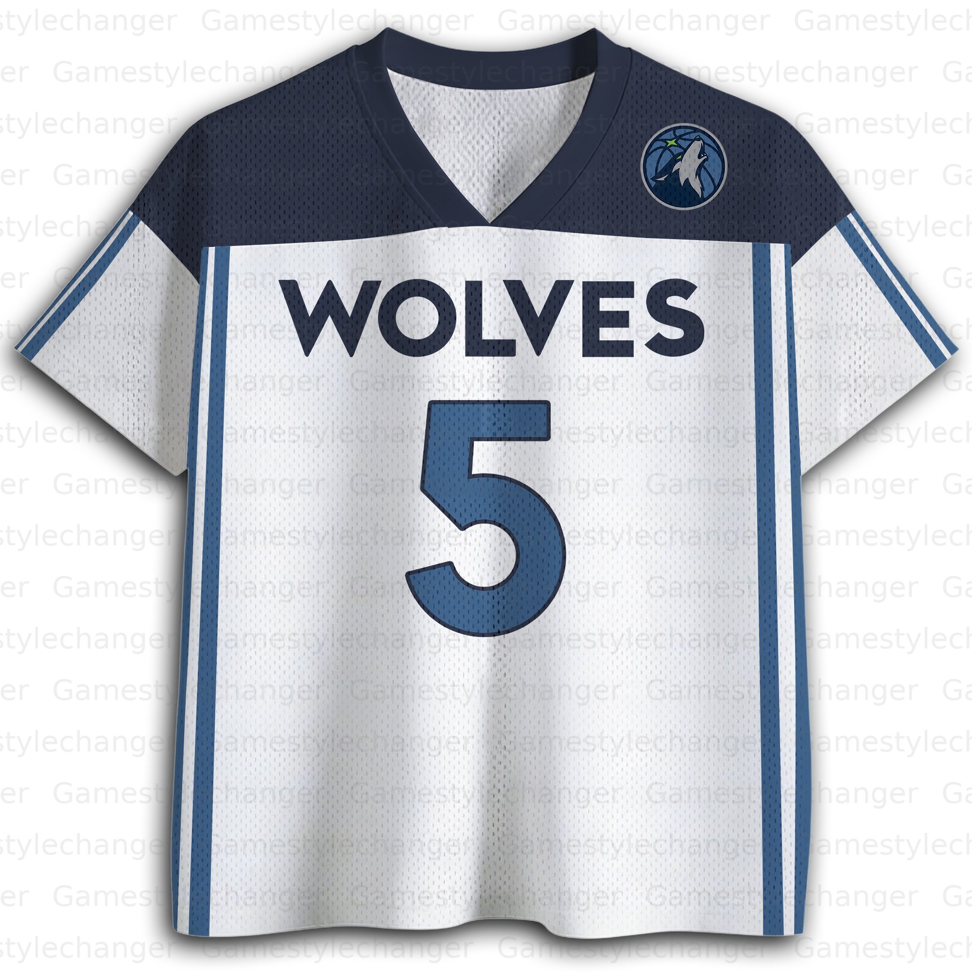 Unisex "Minnesota Timberwolves“ Fishnet Eyelet T-shirt