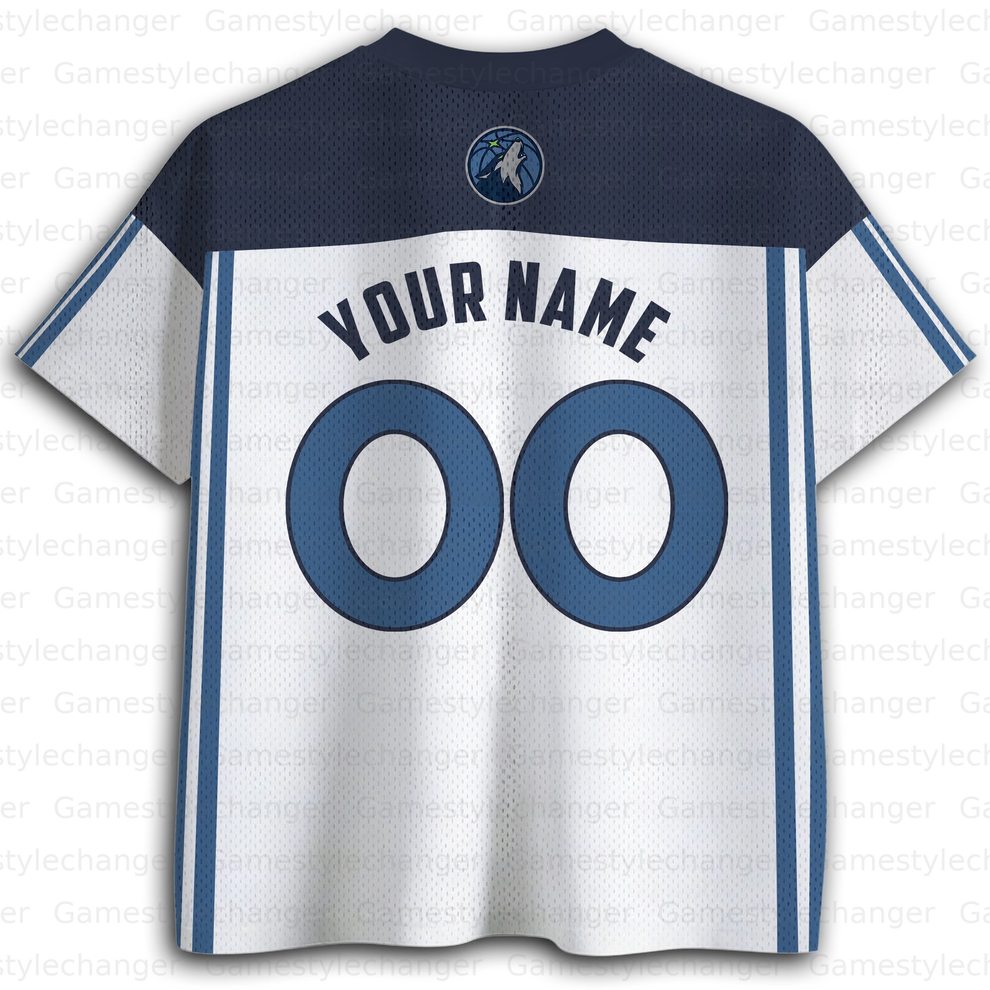 Unisex "Minnesota Timberwolves“ Fishnet Eyelet T-shirt