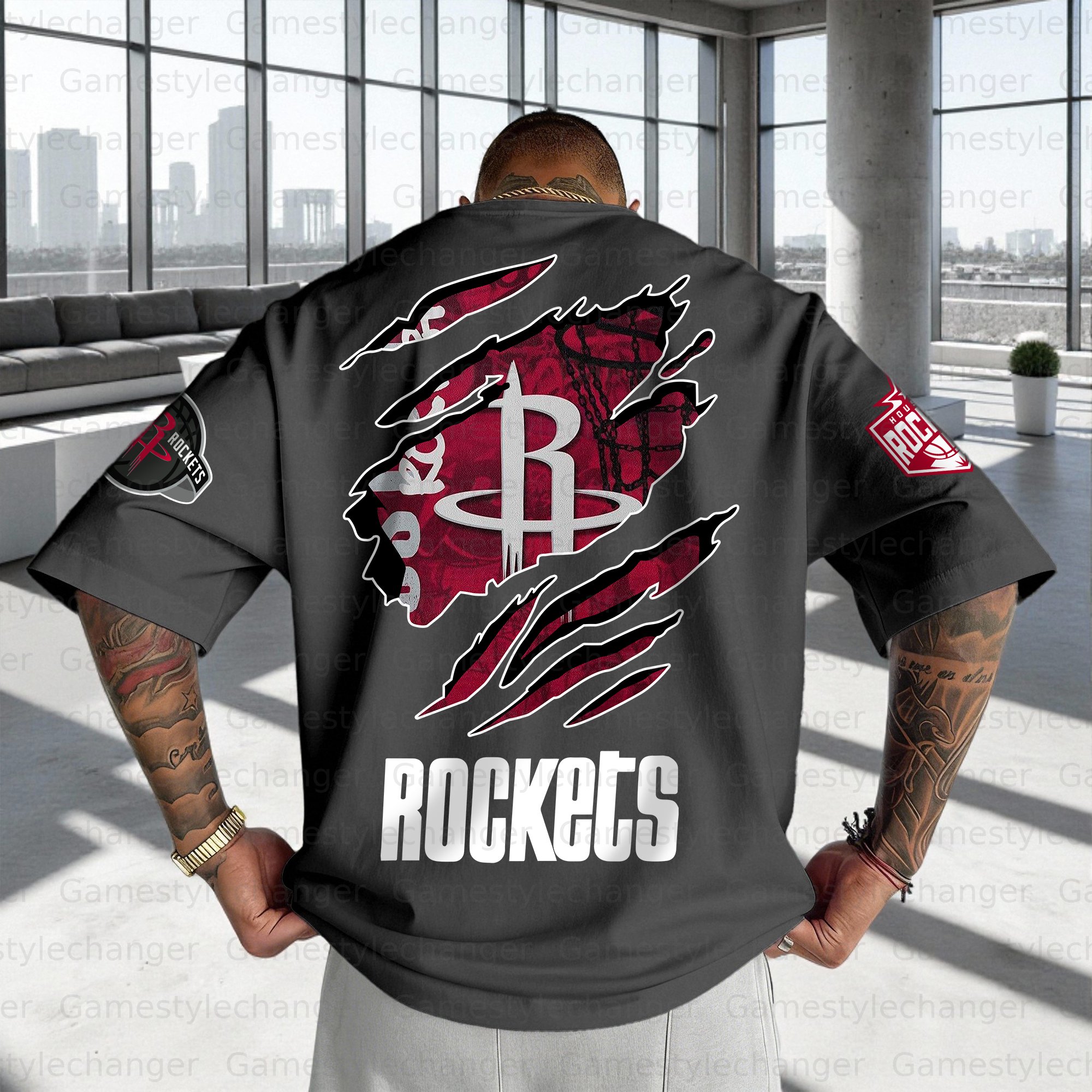 Unisex "Houston Rockets" Inspired Trendy T-shirt