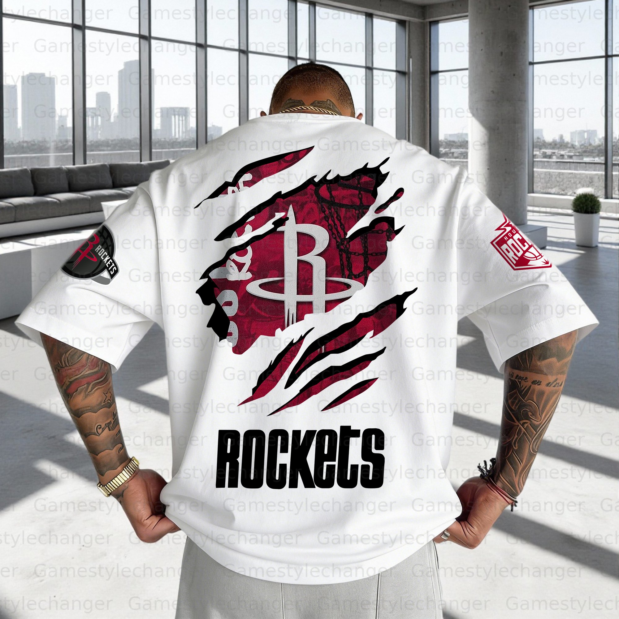 Unisex "Houston Rockets" Inspired Trendy T-shirt