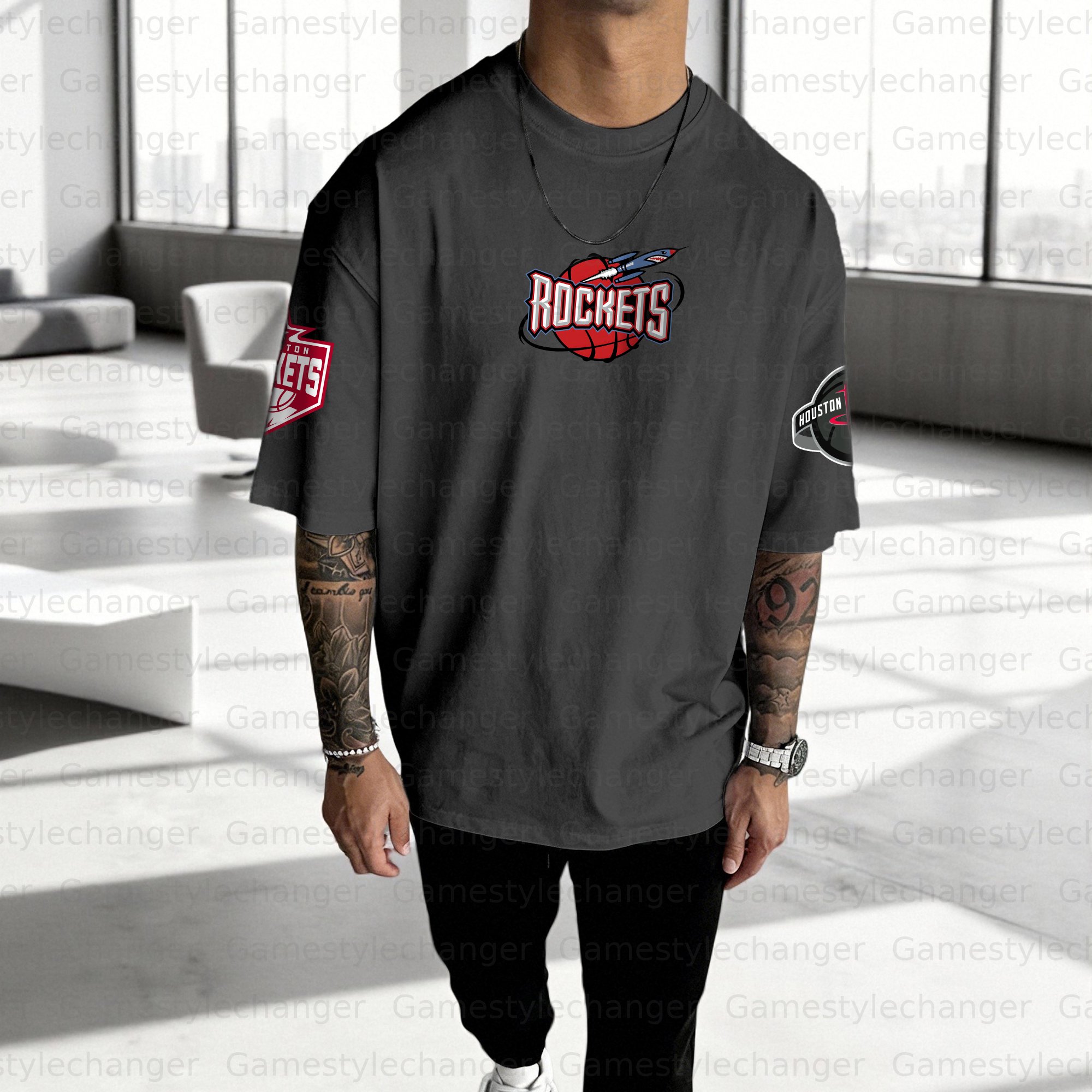 Unisex "Houston Rockets" Inspired Trendy T-shirt