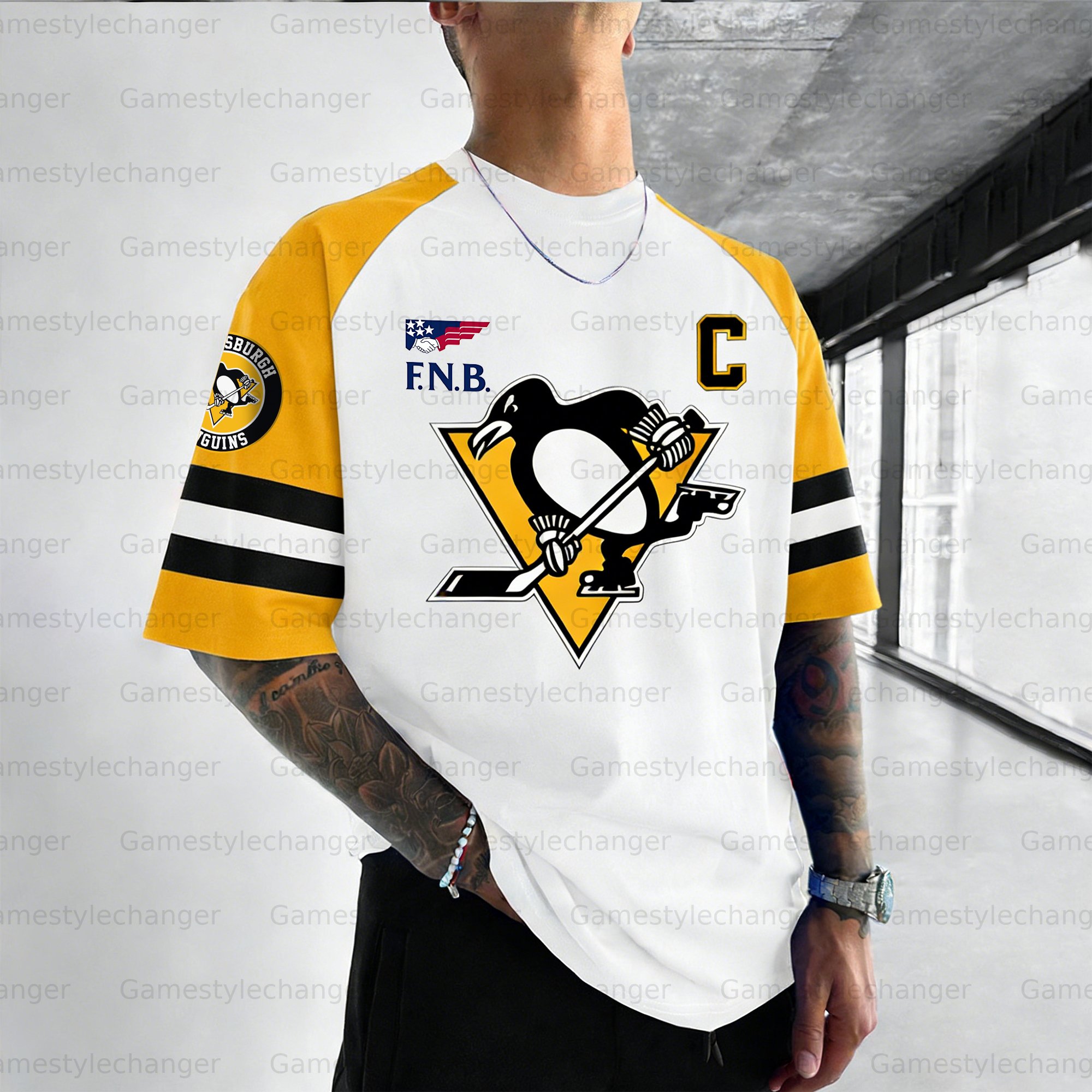Unisex  "Pittsburgh Penguins"  Inspired Trendy T-shirt