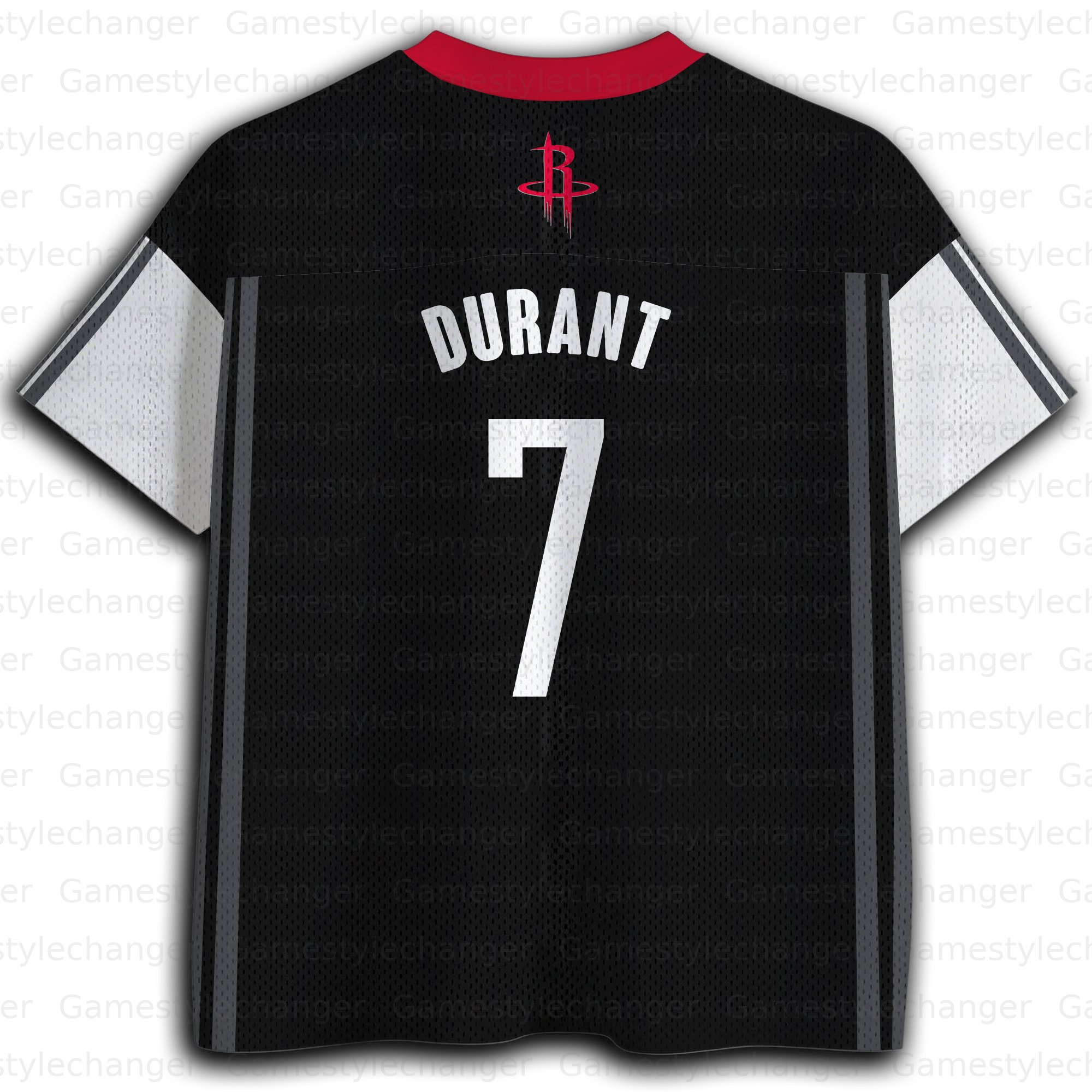 Unisex "Houston Rockets“ Fishnet Eyelet T-shirt