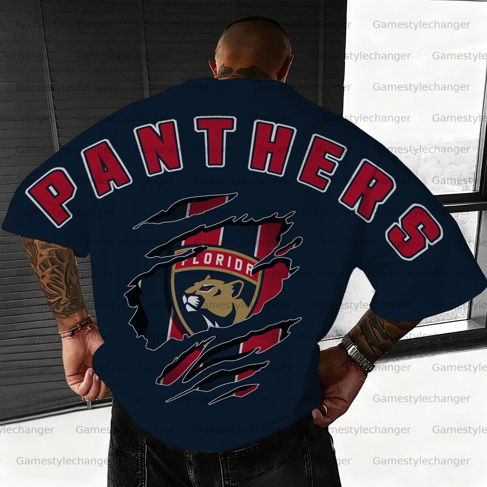 Unisex  "Florida Panthers"  Inspired Trendy T-shirt