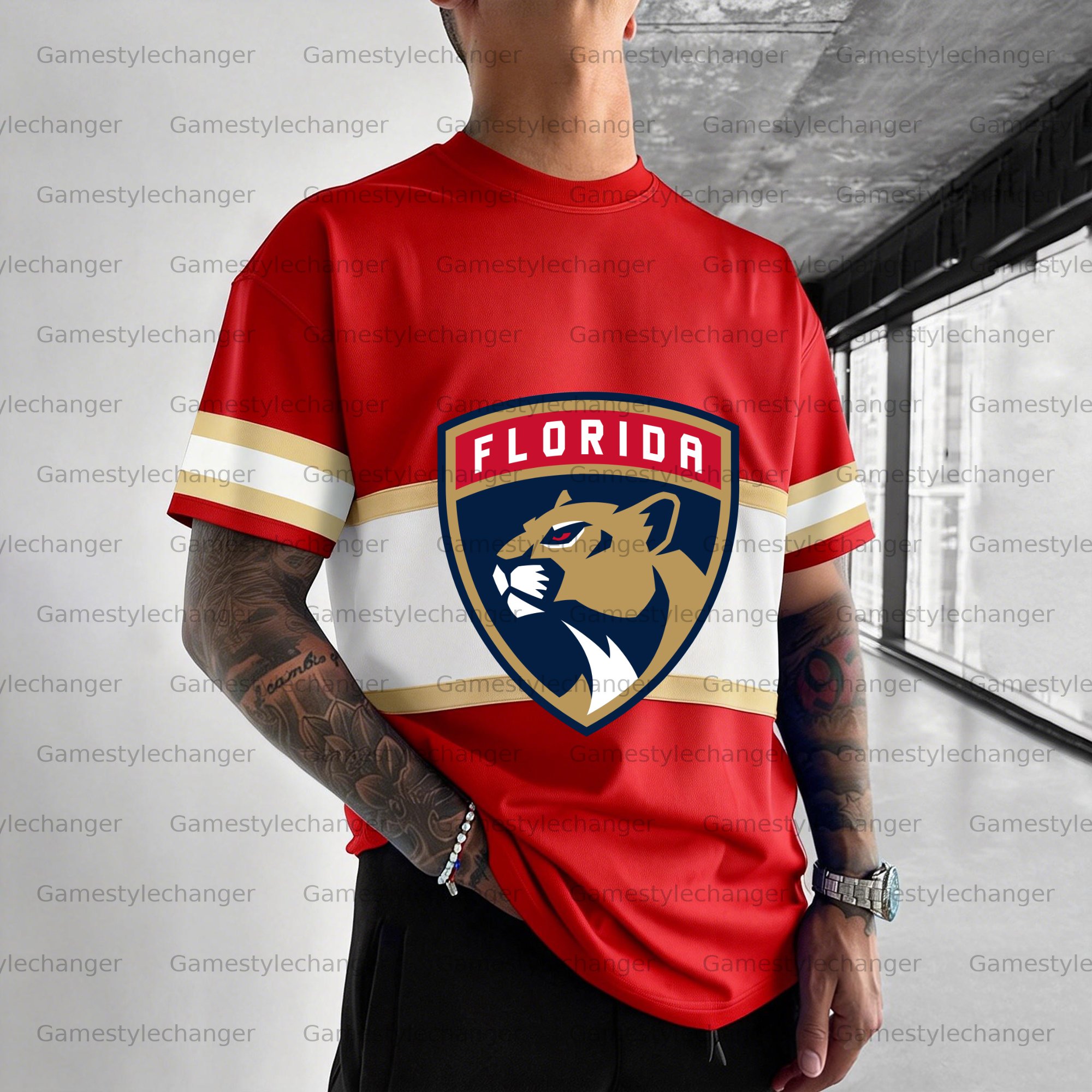 Unisex  "Florida Panthers "  Inspired Trendy T-shirt