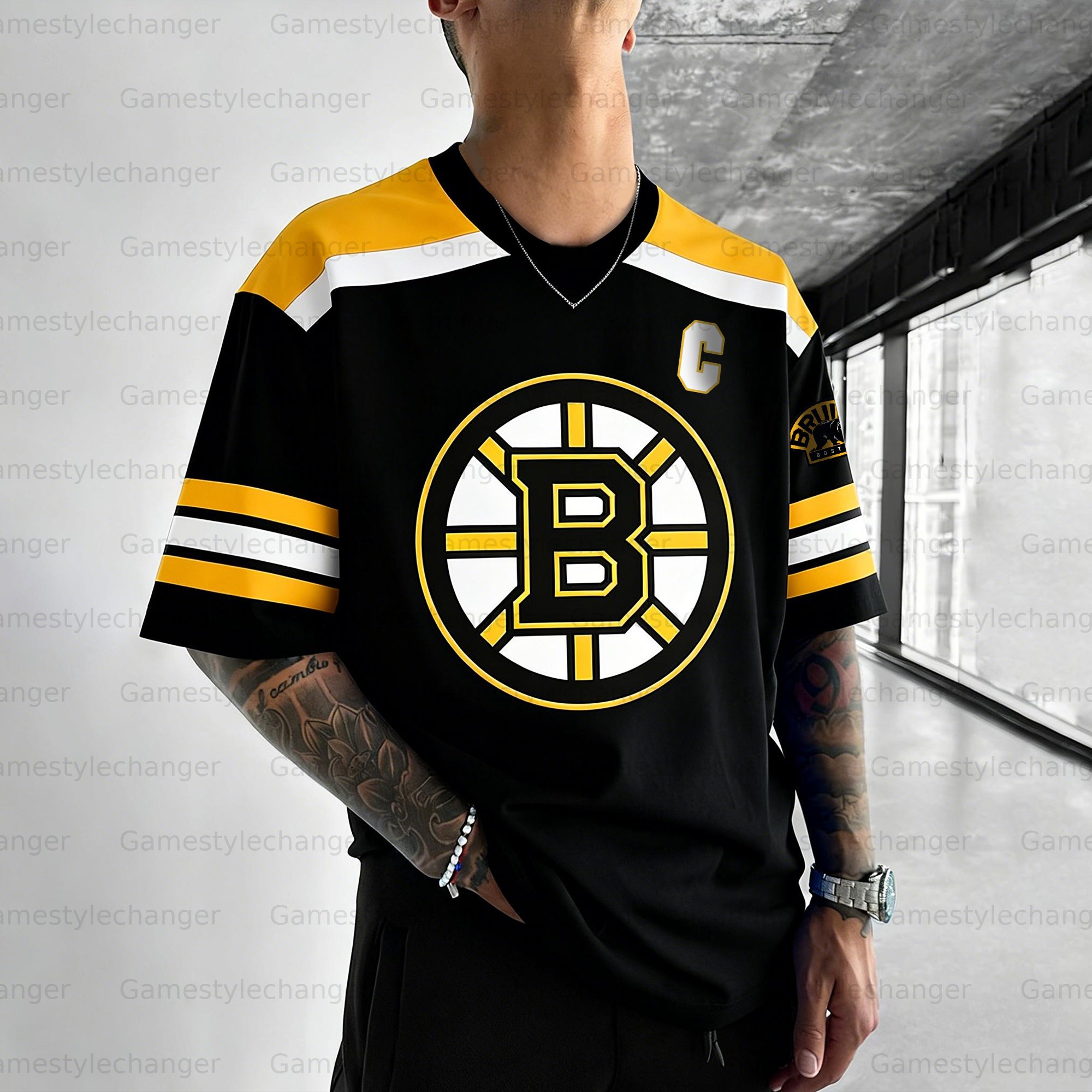 Unisex  "Boston Bruins"  Inspired Trendy T-shirt