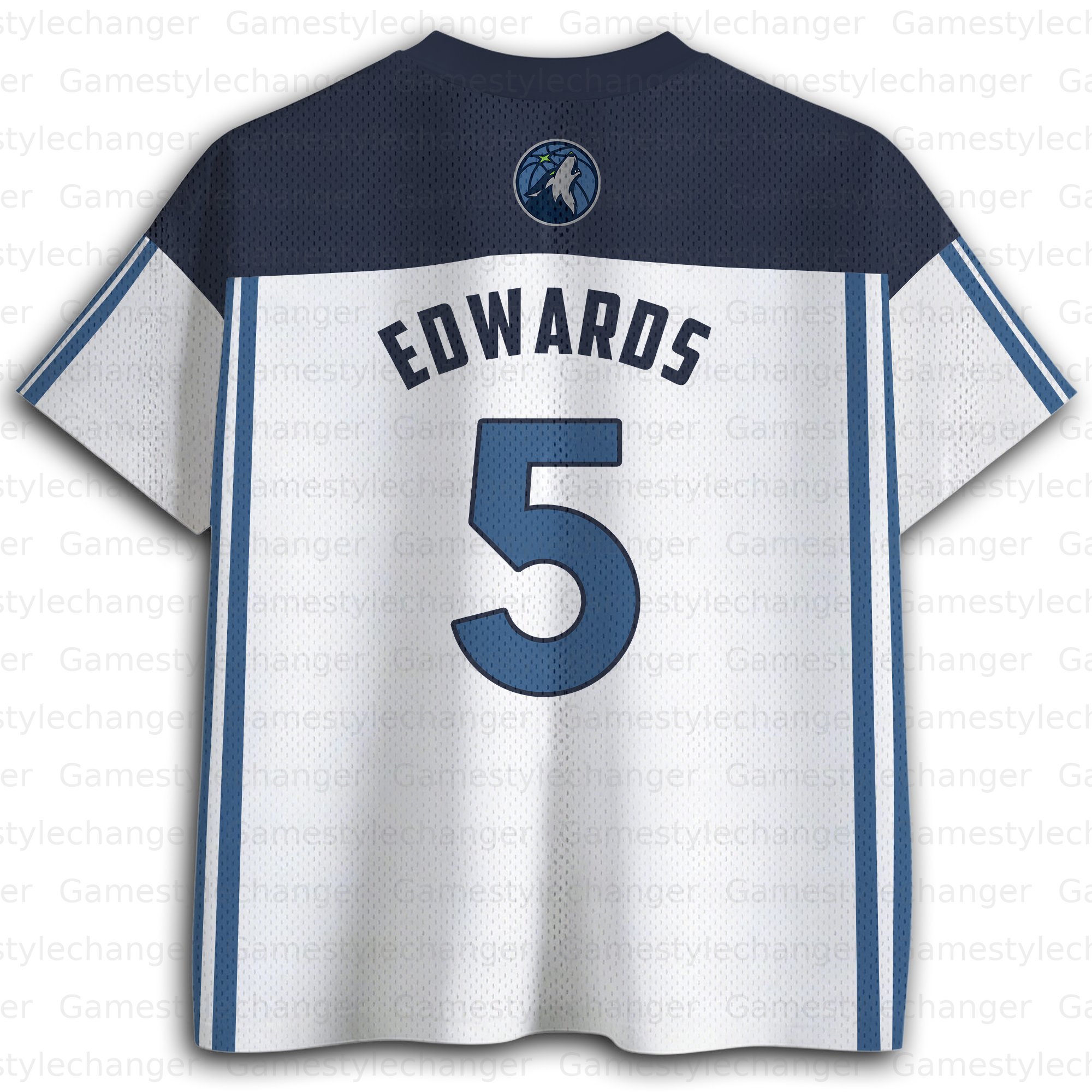 Unisex "Minnesota Timberwolves“ Fishnet Eyelet T-shirt