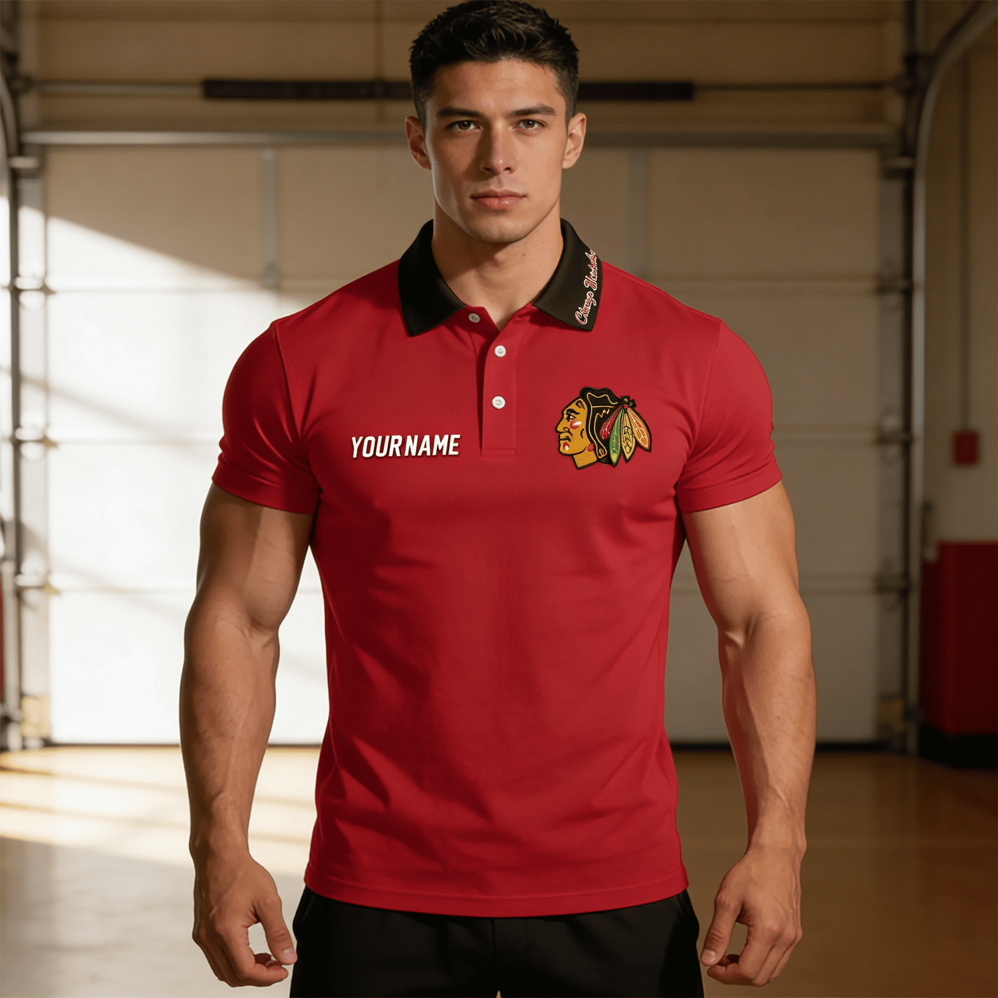 Chicago Blackhawks | Premium NHL Polo Shirt 