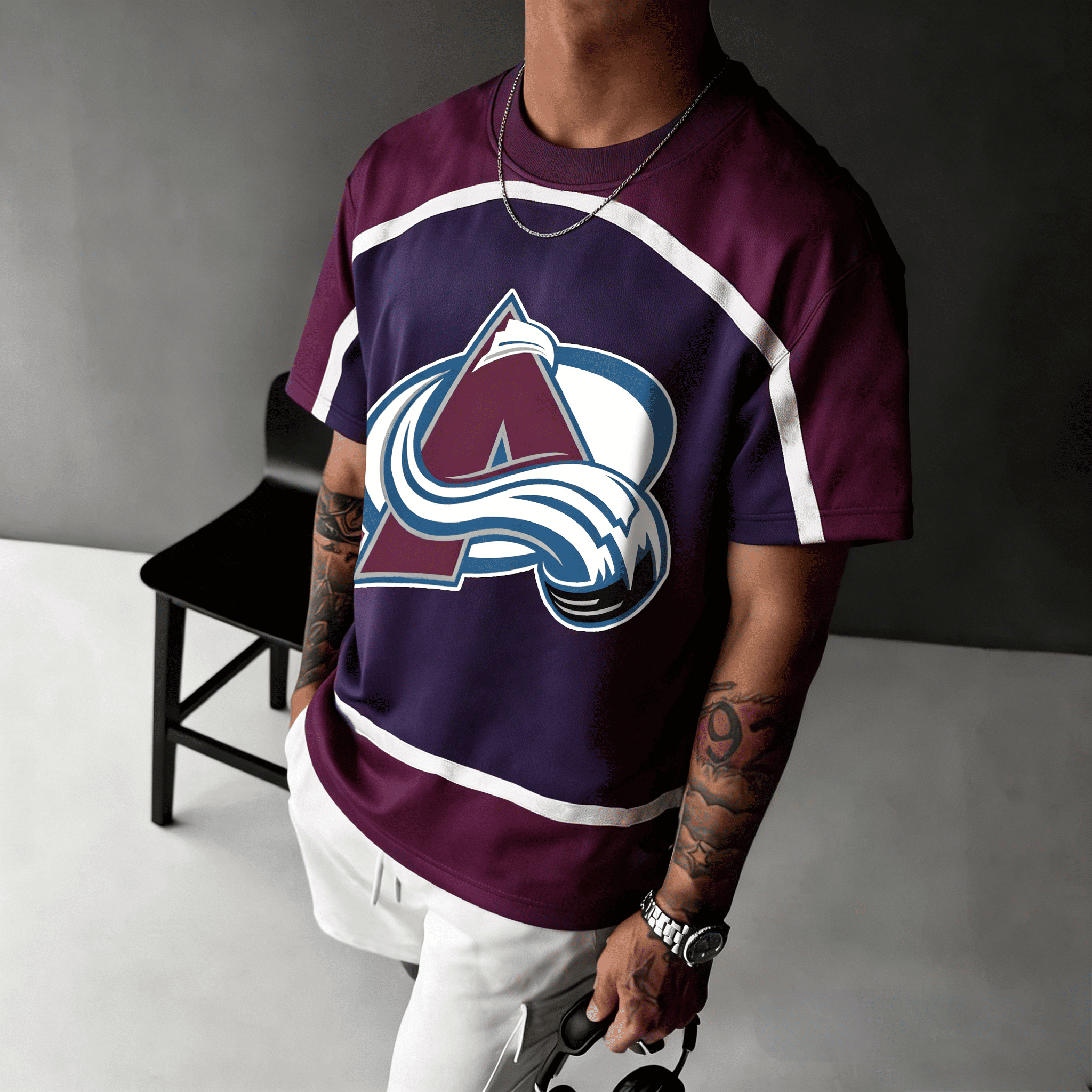 Unisex  "Colorado Avalanche"  Inspired Trendy T-shirt