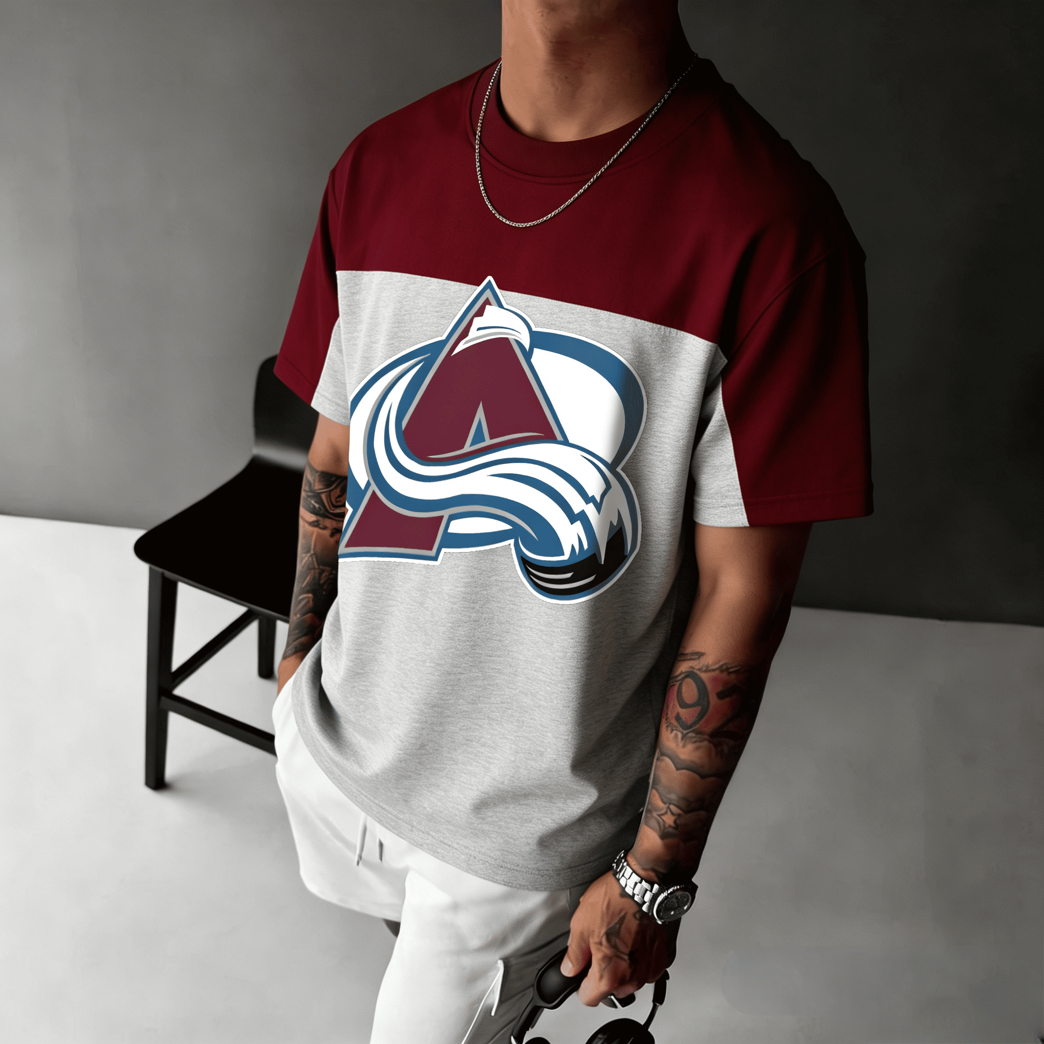Unisex  "Colorado Avalanche"  Inspired Trendy T-shirt