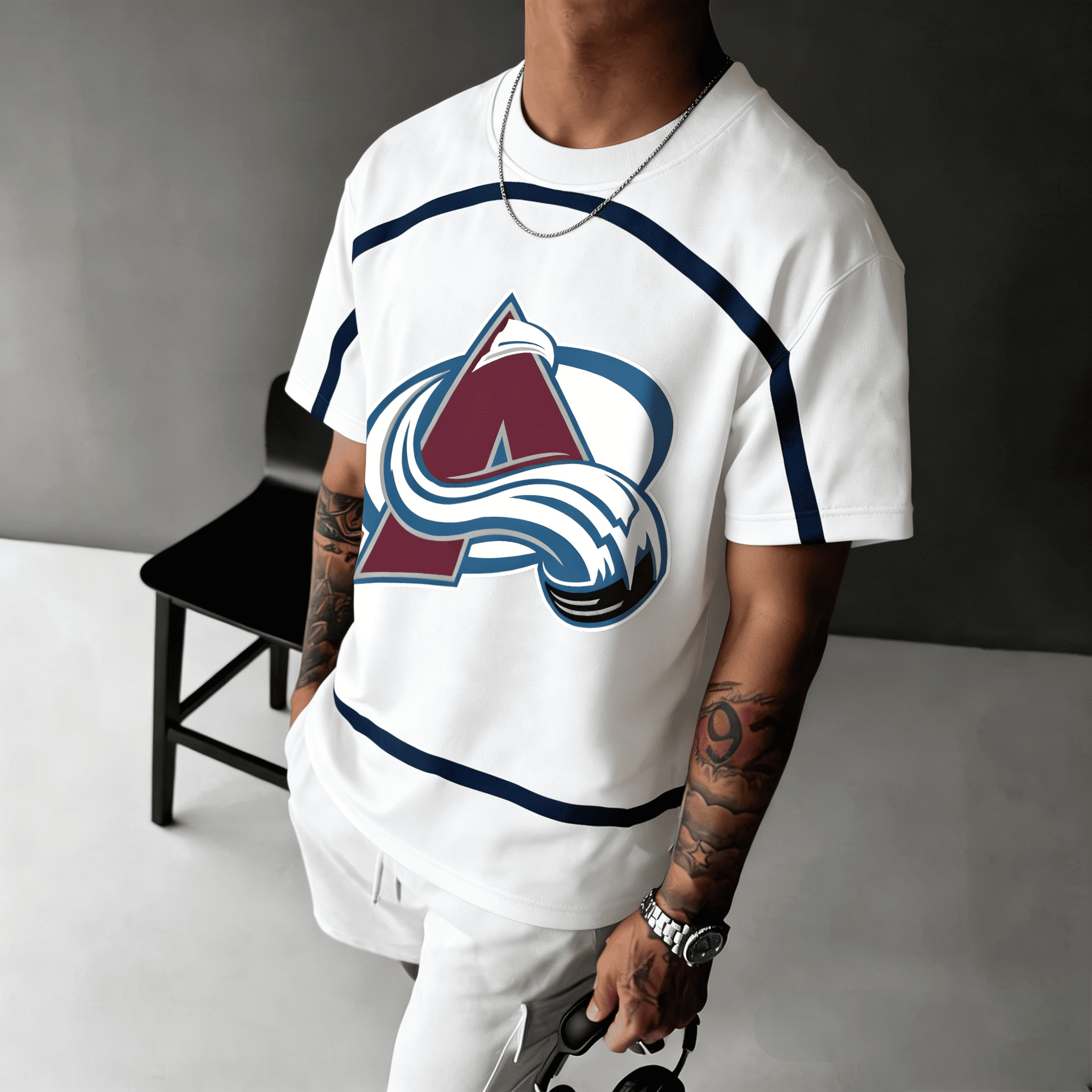 Unisex  "Colorado Avalanche"  Inspired Trendy T-shirt