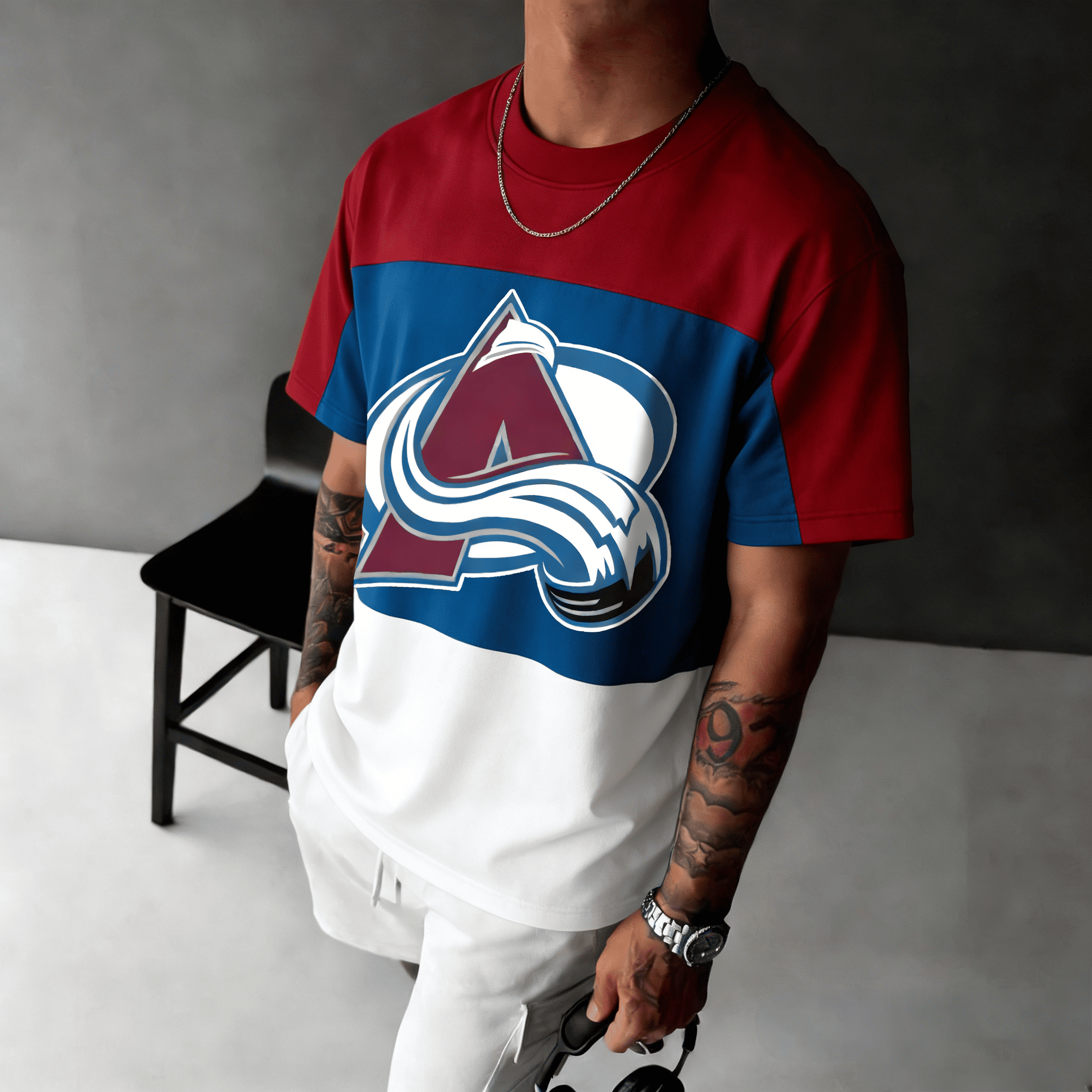 Unisex  "Colorado Avalanche"  Inspired Trendy T-shirt