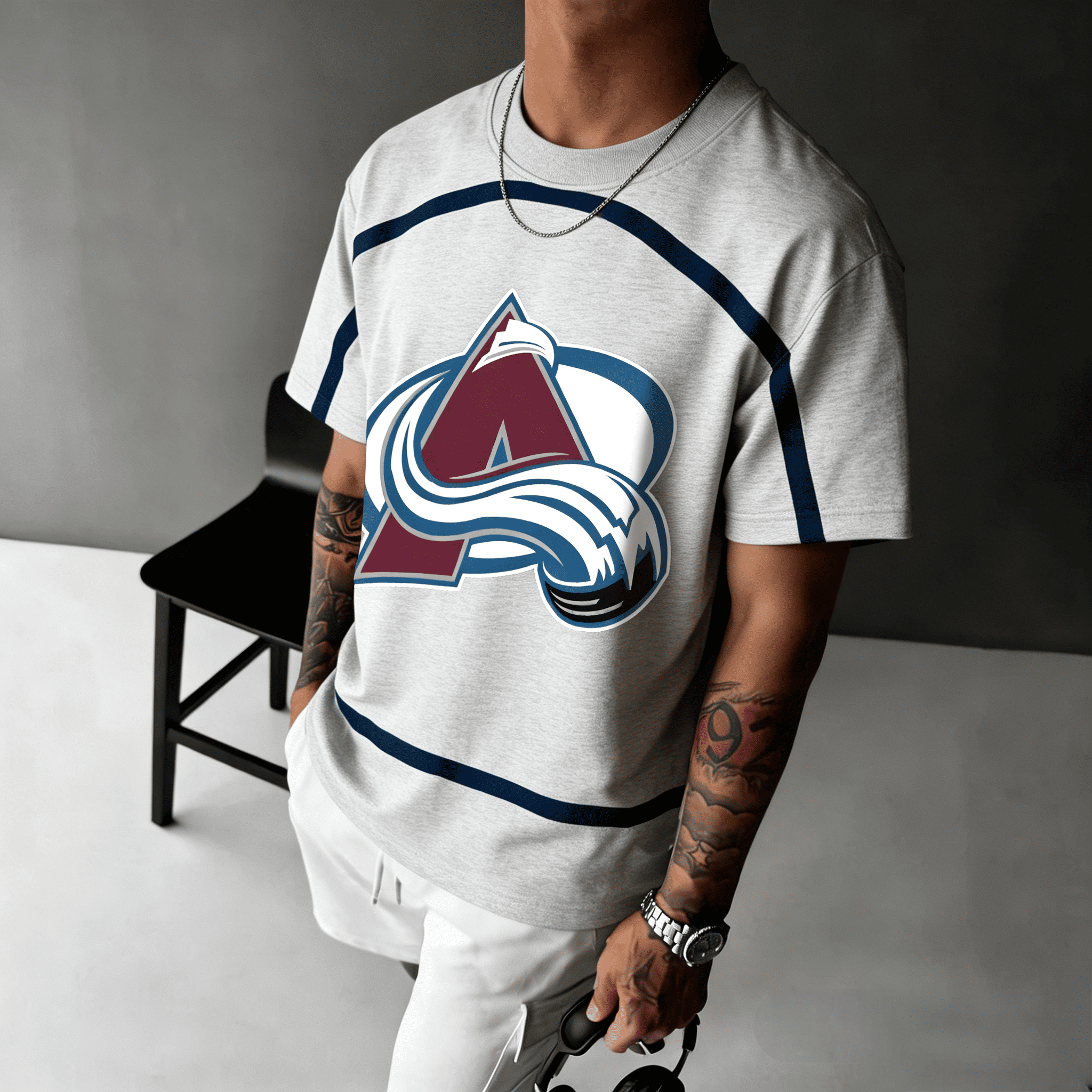 Unisex  "Colorado Avalanche"  Inspired Trendy T-shirt