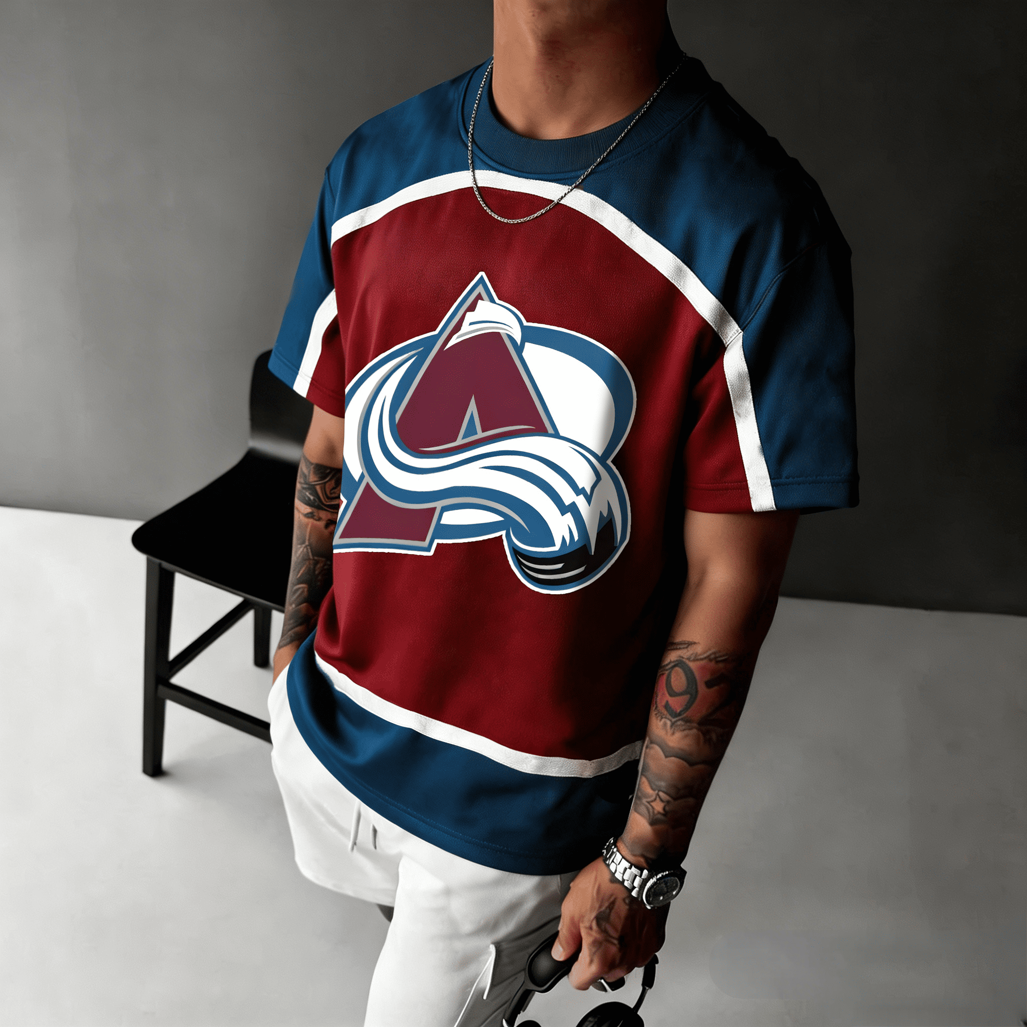 Unisex  "Colorado Avalanche"  Inspired Trendy T-shirt