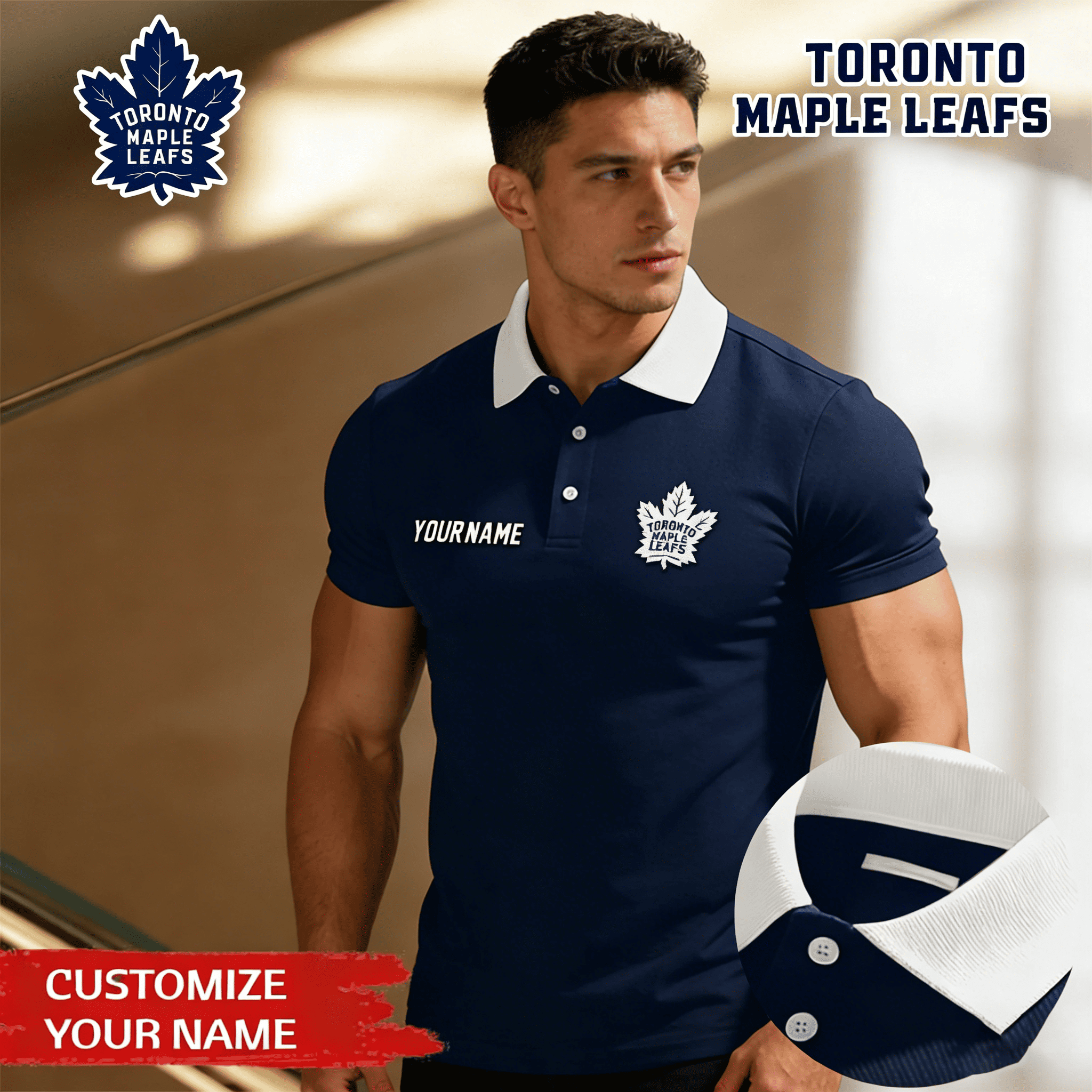 Toronto Maple Leafs | Premium NHL Polo Shirt 