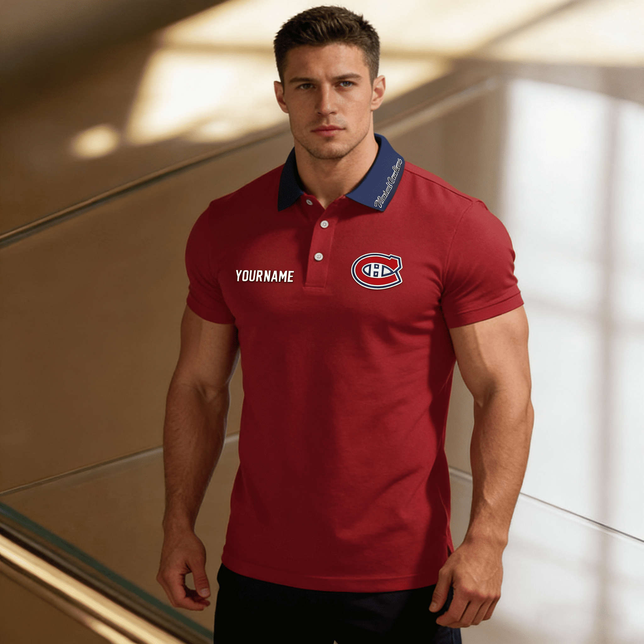 Montreal Canadiens | Premium NHL Polo Shirt 