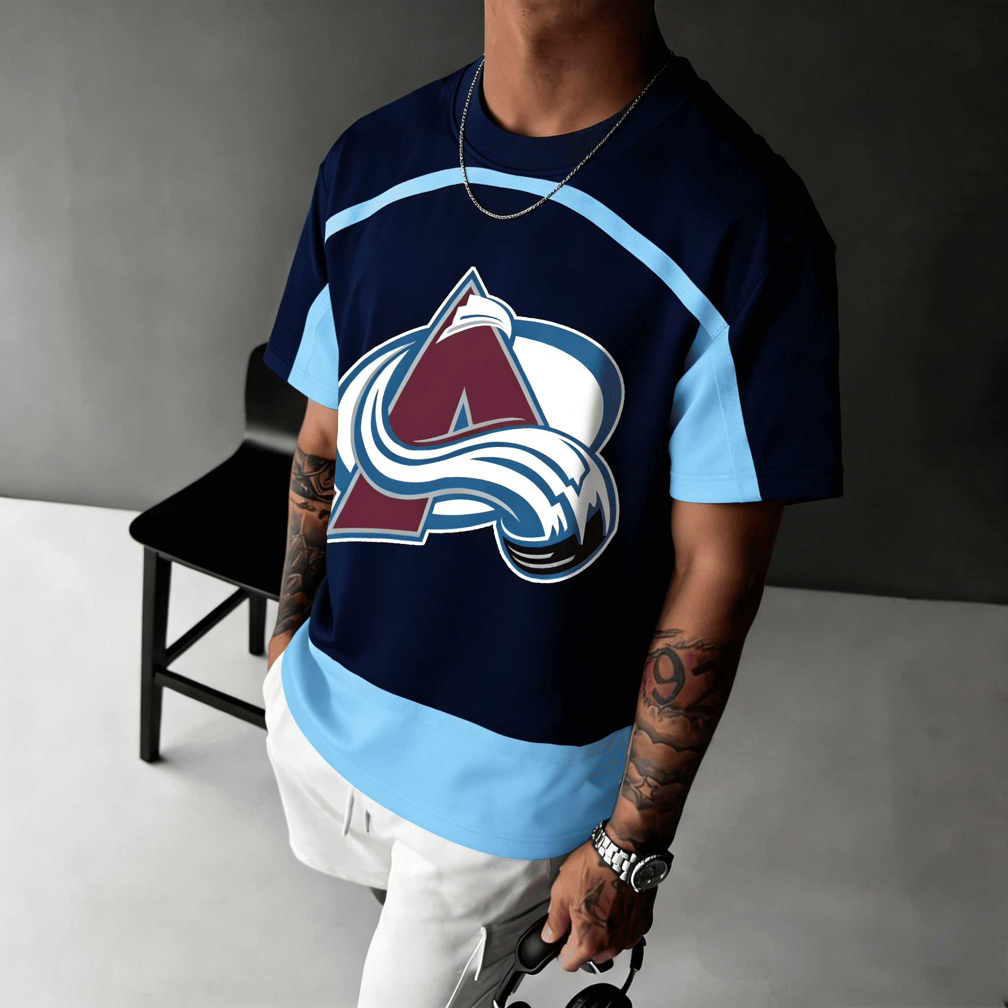 Unisex  "Colorado Avalanche"  Inspired Trendy T-shirt