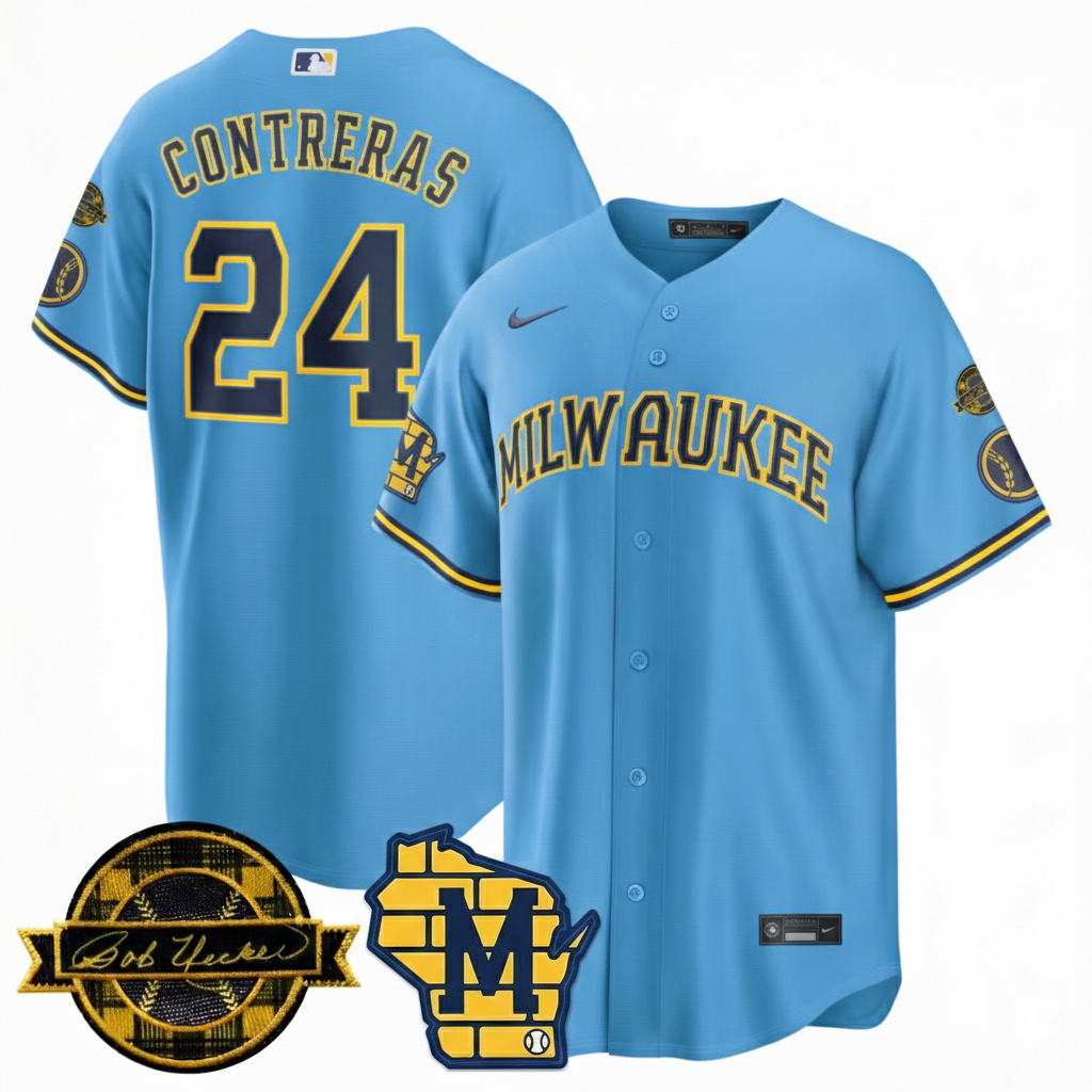 MIL 2026 Limited Jersey - Bob Uecker Patch - All Stitched