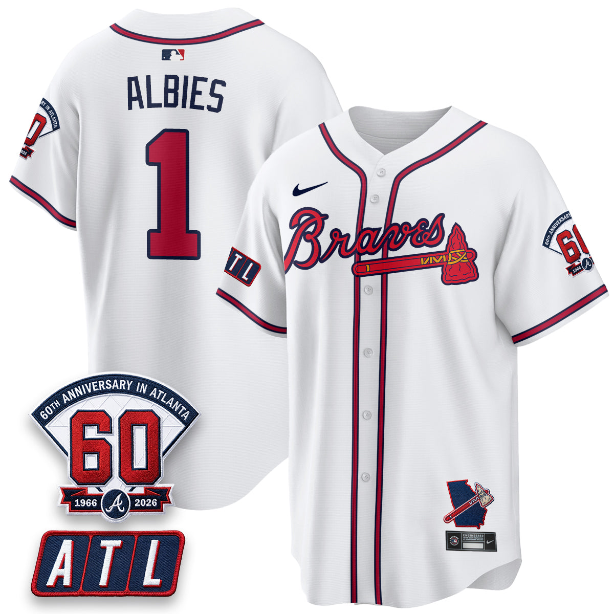 ATL 2026 60th Anniversary Vapor Limited Jersey - All Stitched