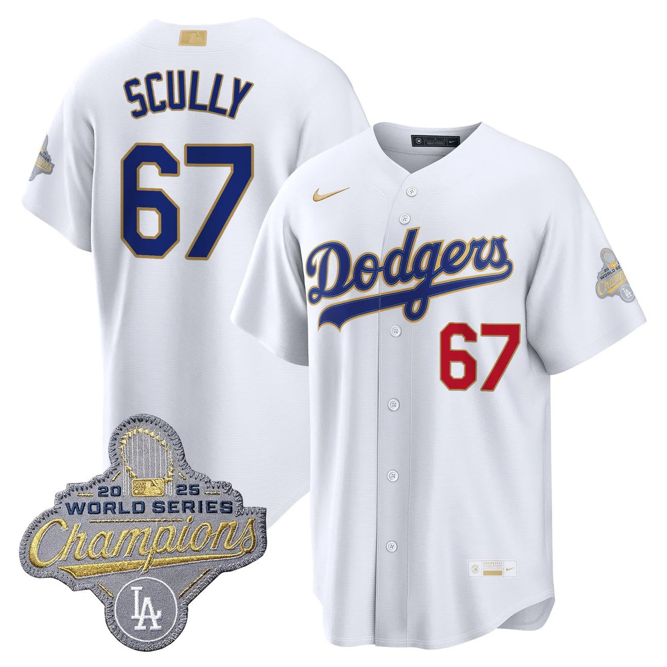 LAD 2026 Gold Collection Stadium Jersey - All Stitched