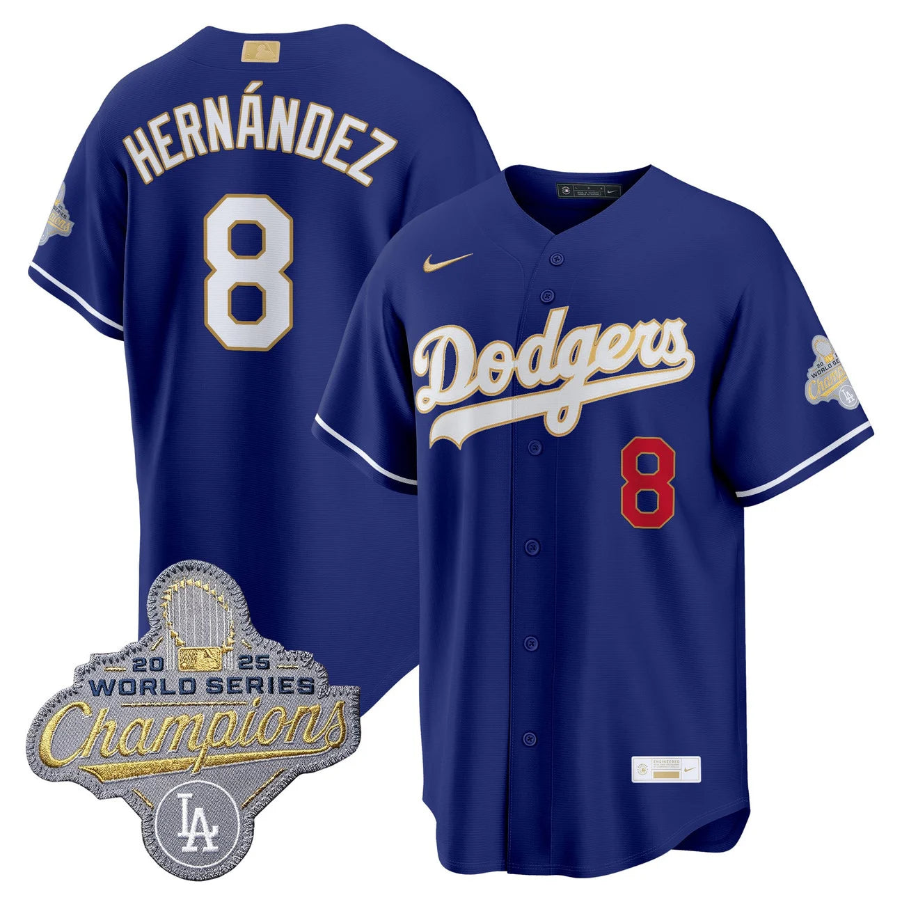 LAD 2026 Gold Collection Stadium Jersey - All Stitched