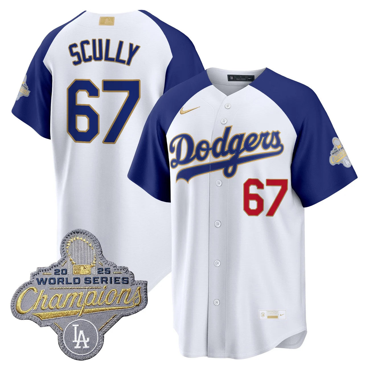 LAD 2026 Gold Collection Stadium Jersey - All Stitched