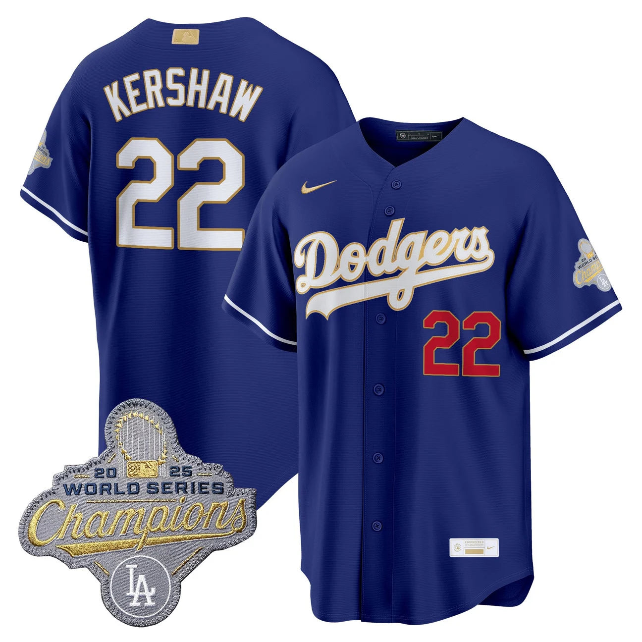 LAD 2026 Gold Collection Stadium Jersey - All Stitched
