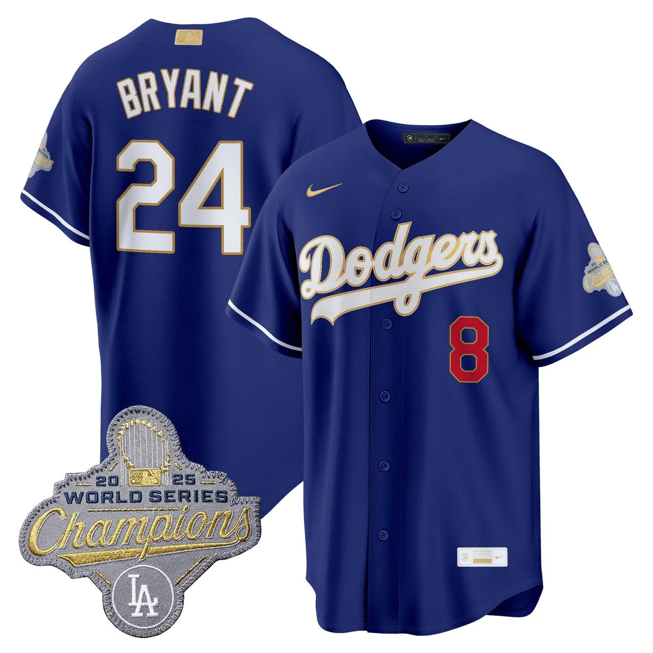 LAD 2026 Gold Collection Stadium Jersey - All Stitched