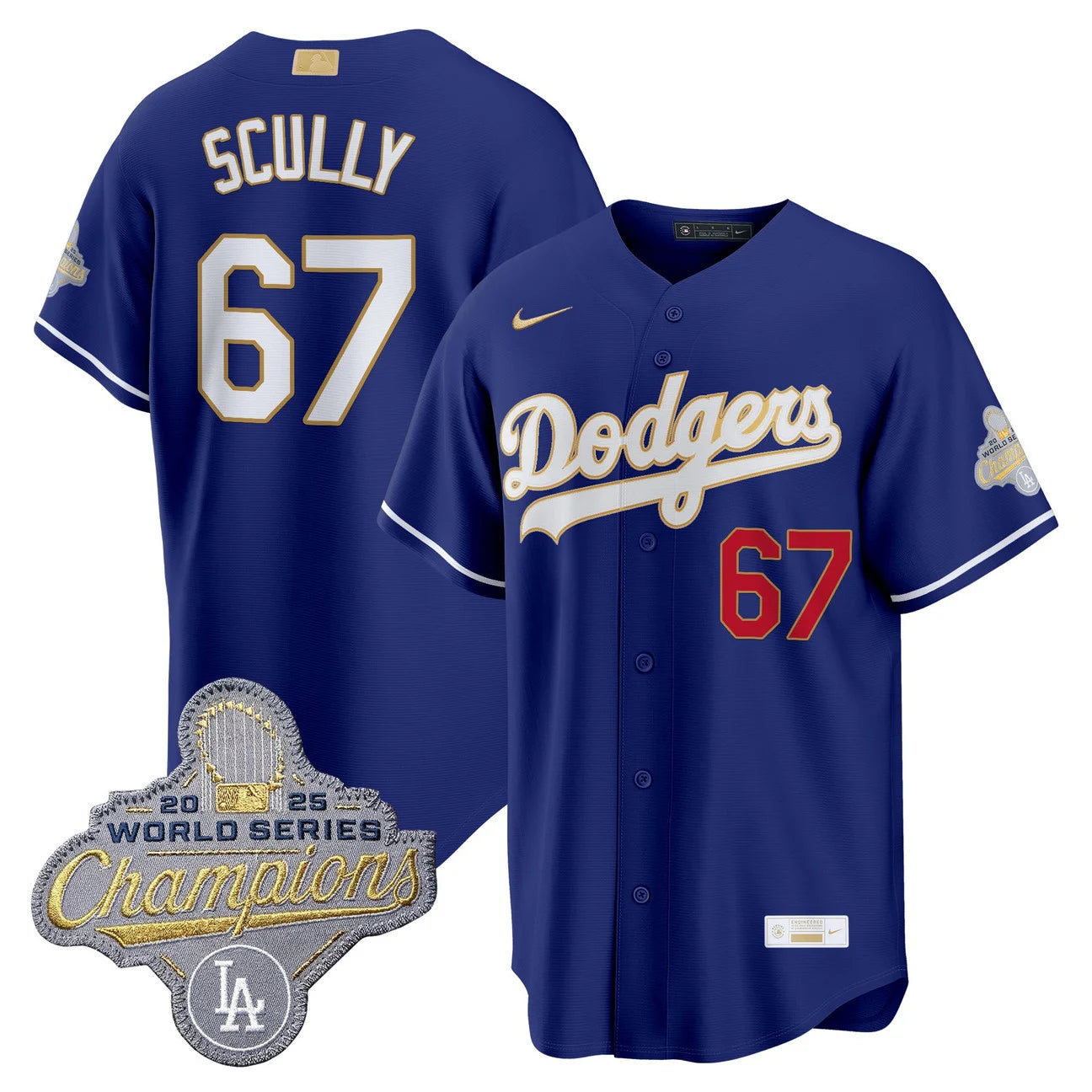 LAD 2026 Gold Collection Stadium Jersey - All Stitched