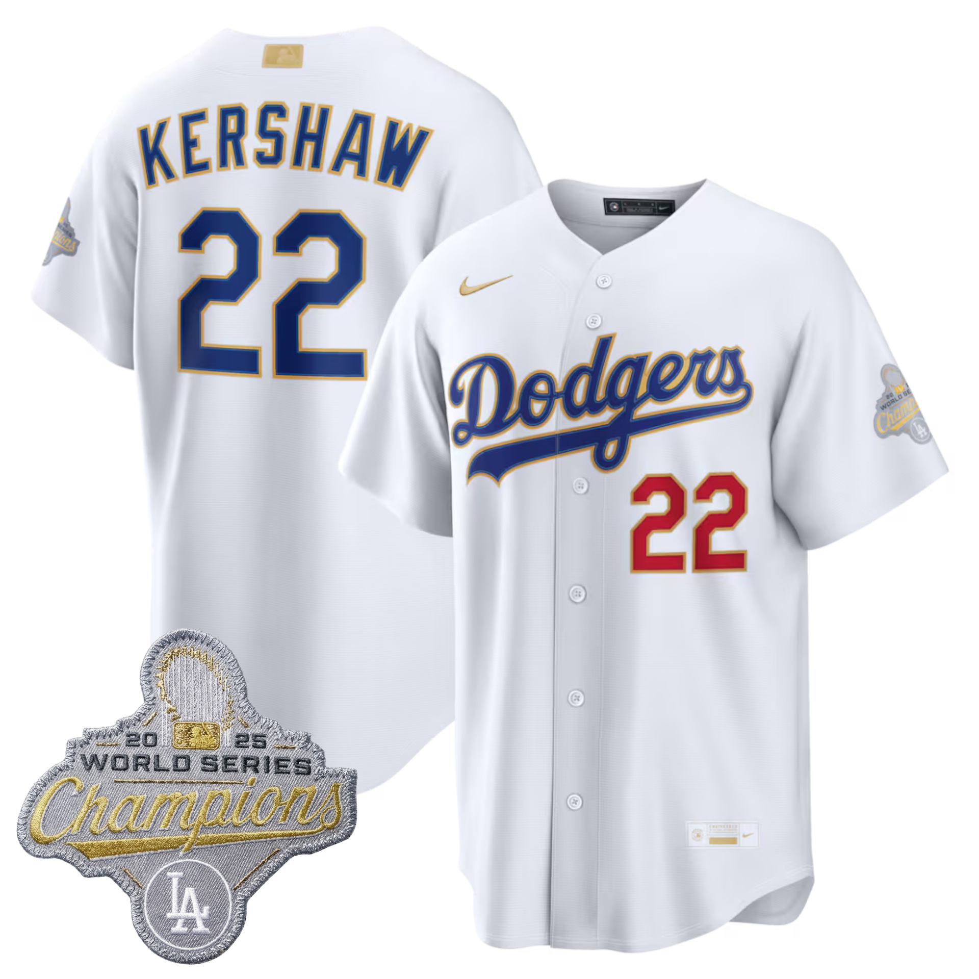 LAD 2026 Gold Collection Stadium Jersey - All Stitched
