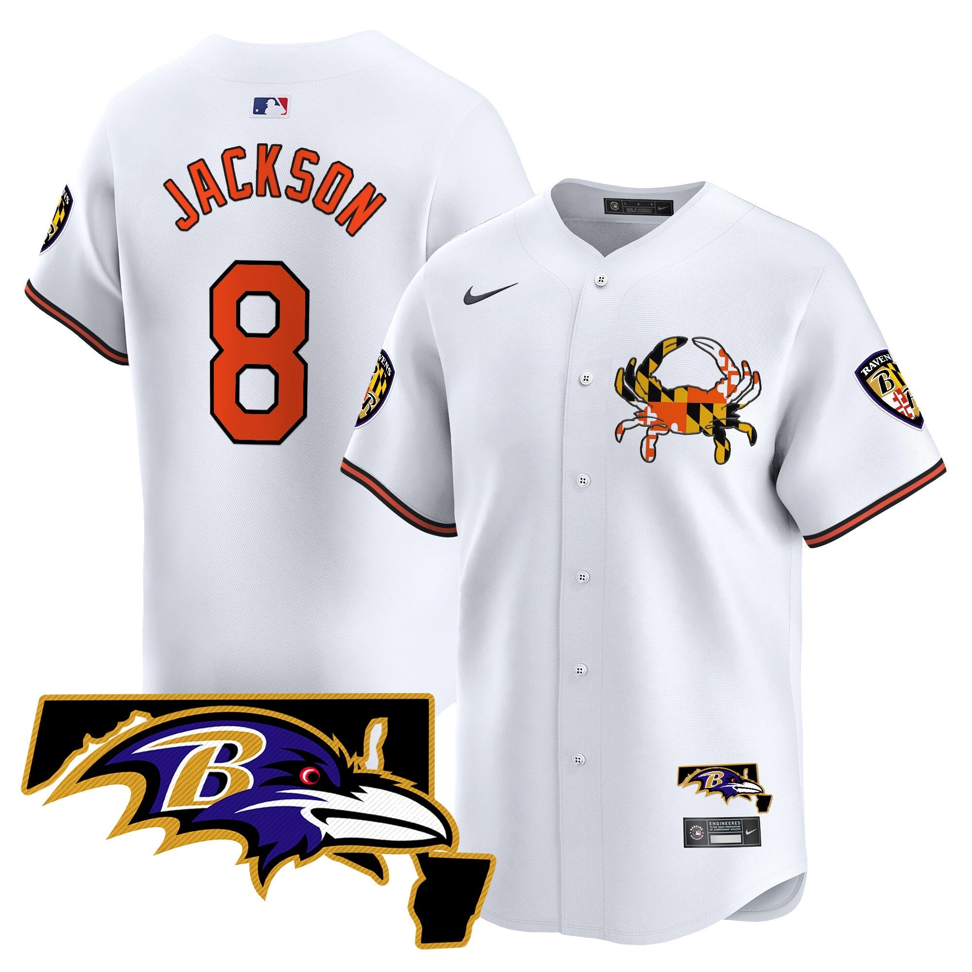 BAL 2024 Vapor Premier Baseball Jersey - All Stitched