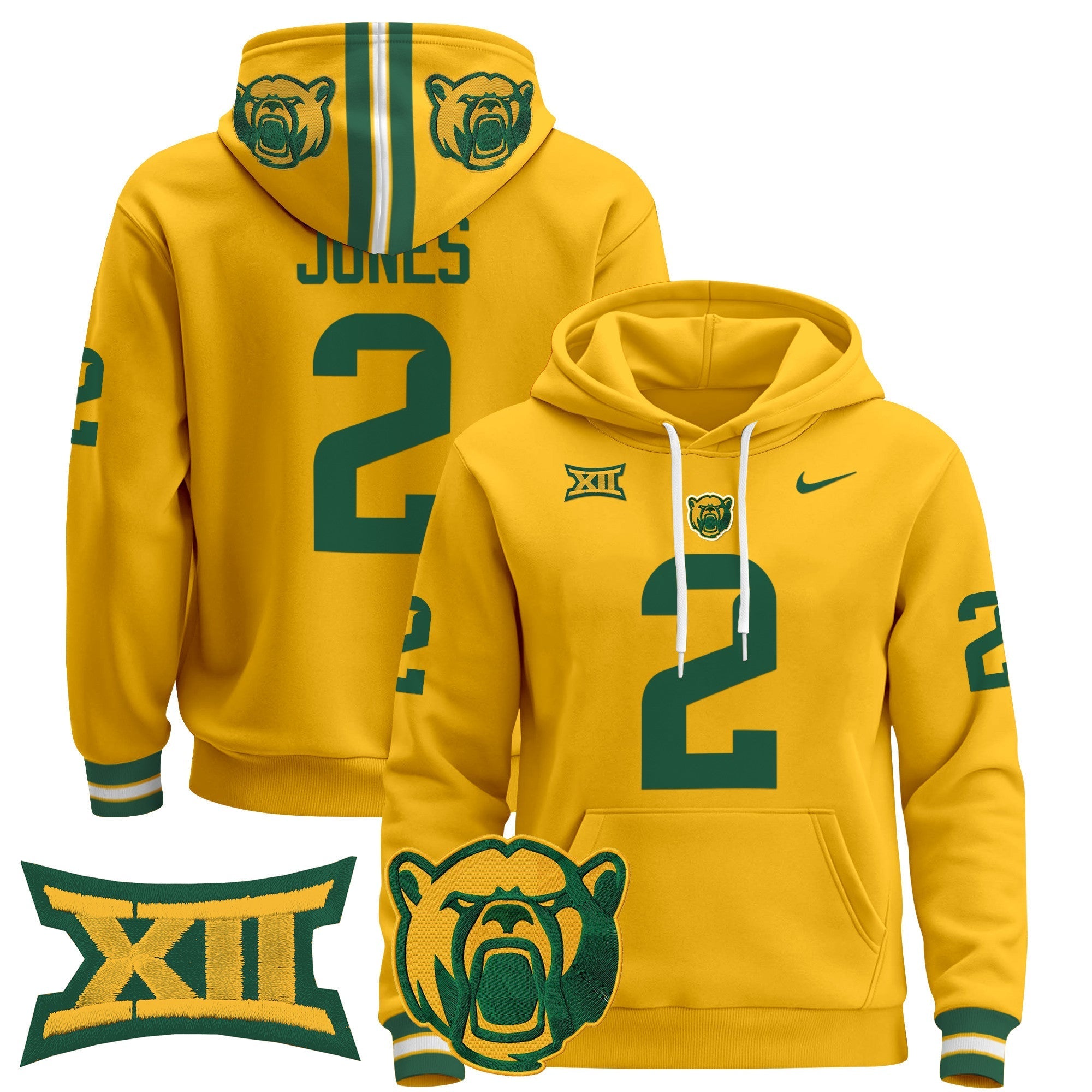Baylor Bears 2024 Pullover Hoodie