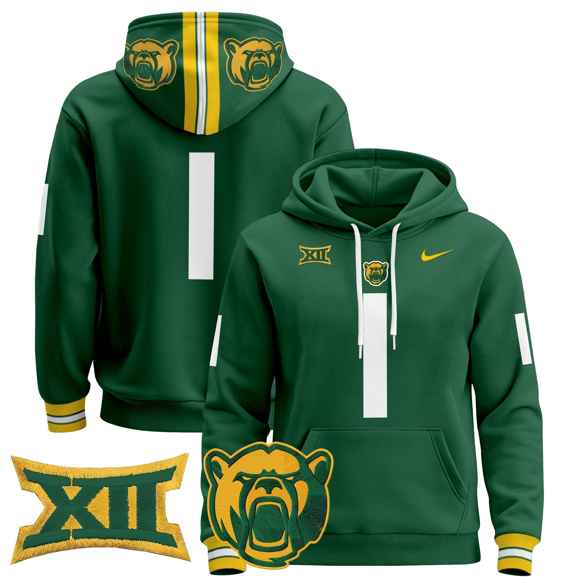 Baylor Bears 2024 Pullover Hoodie