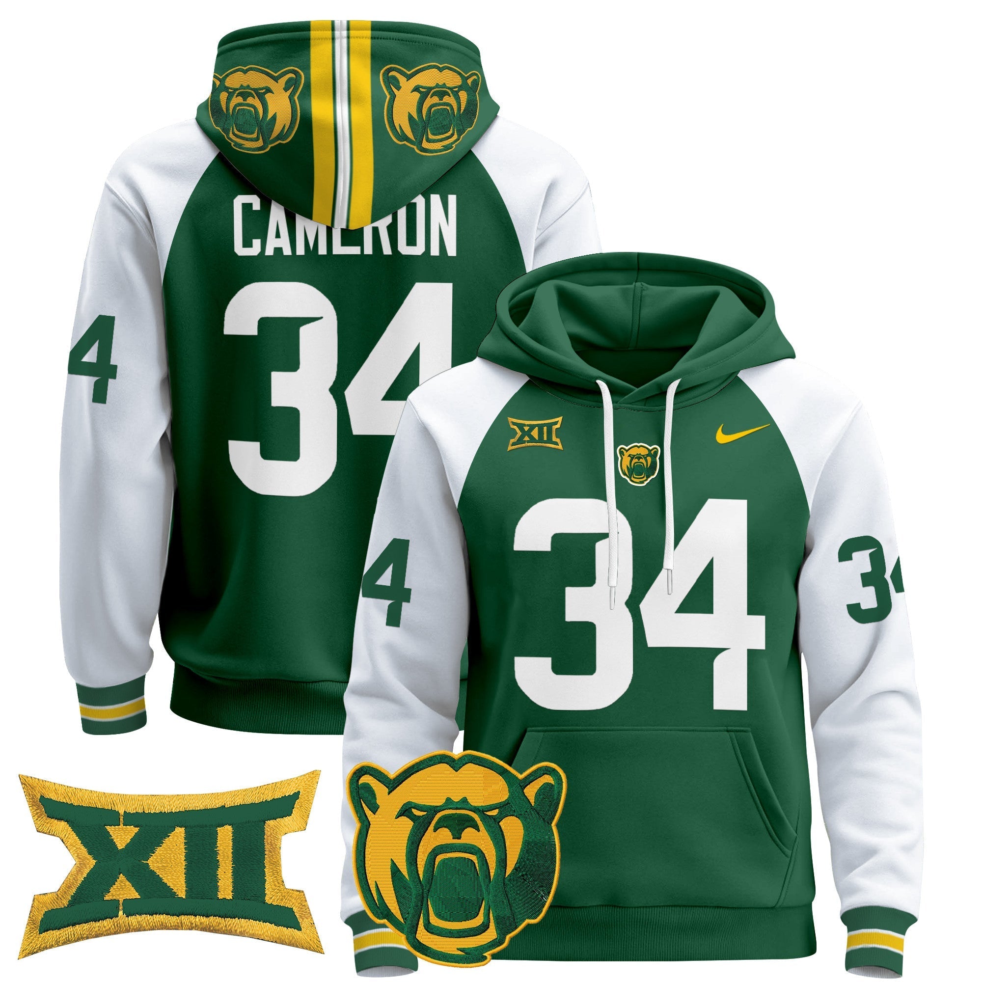 Baylor Bears 2024 Pullover Hoodie