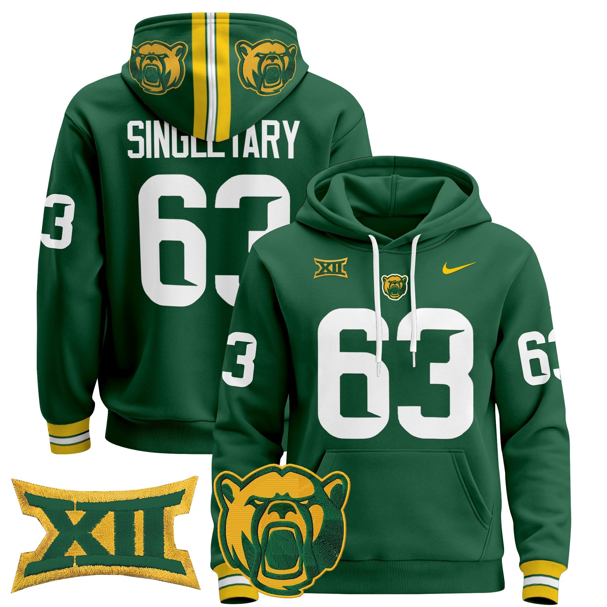 Baylor Bears 2024 Pullover Hoodie